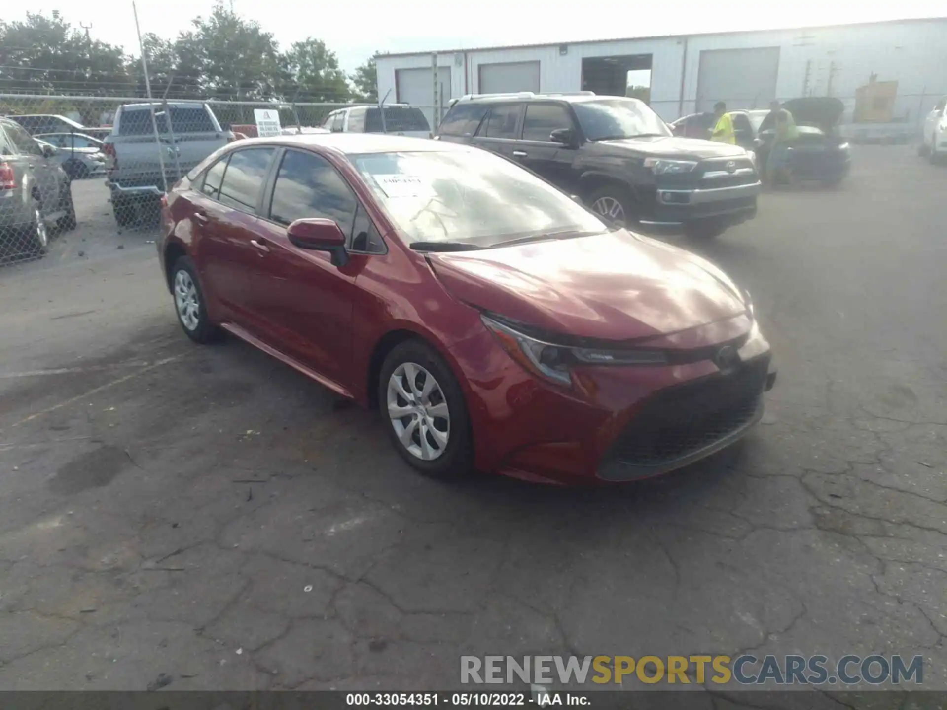 1 Photograph of a damaged car JTDEPMAE6NJ212390 TOYOTA COROLLA 2022