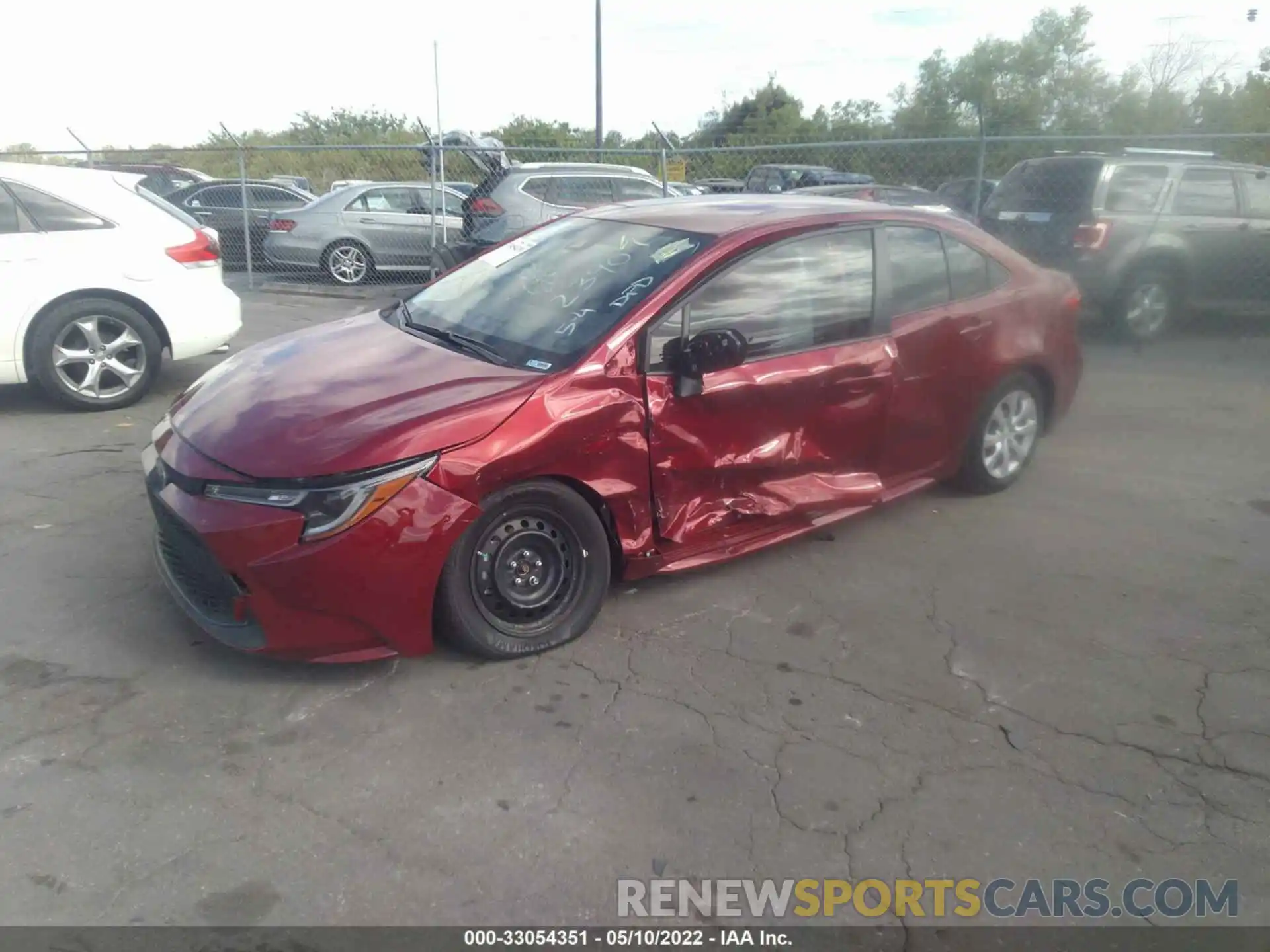 2 Photograph of a damaged car JTDEPMAE6NJ212390 TOYOTA COROLLA 2022