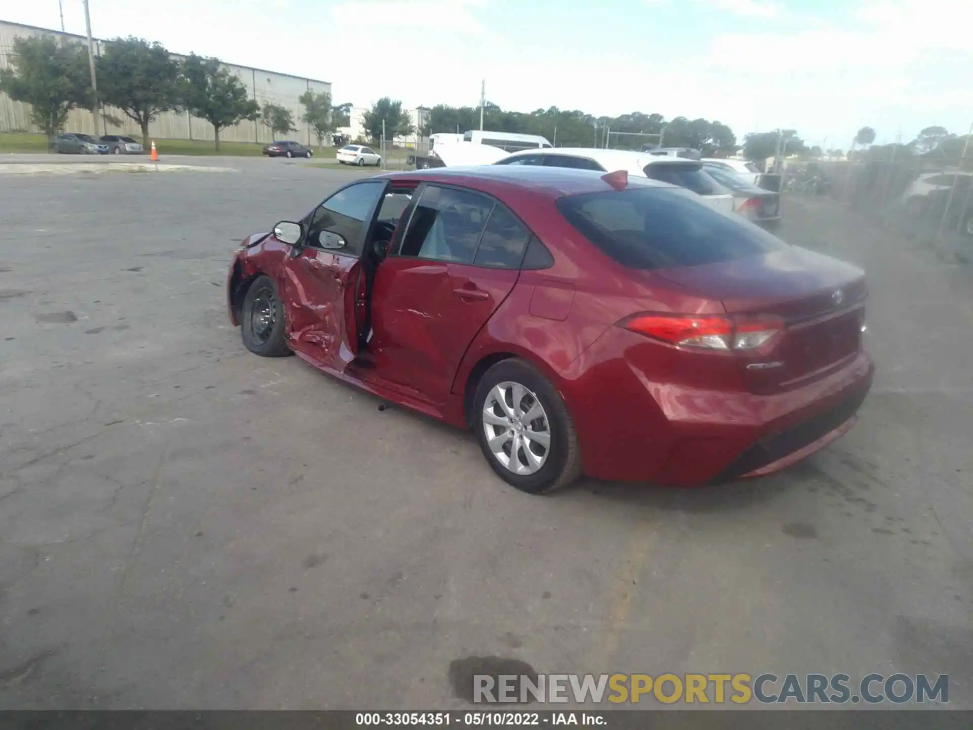 3 Photograph of a damaged car JTDEPMAE6NJ212390 TOYOTA COROLLA 2022