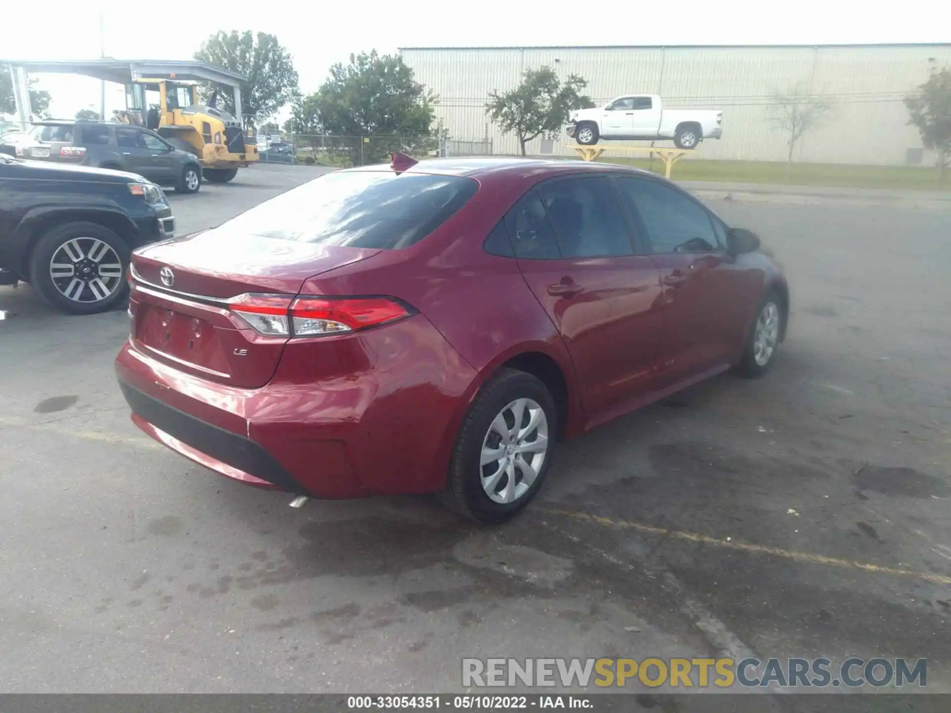 4 Photograph of a damaged car JTDEPMAE6NJ212390 TOYOTA COROLLA 2022