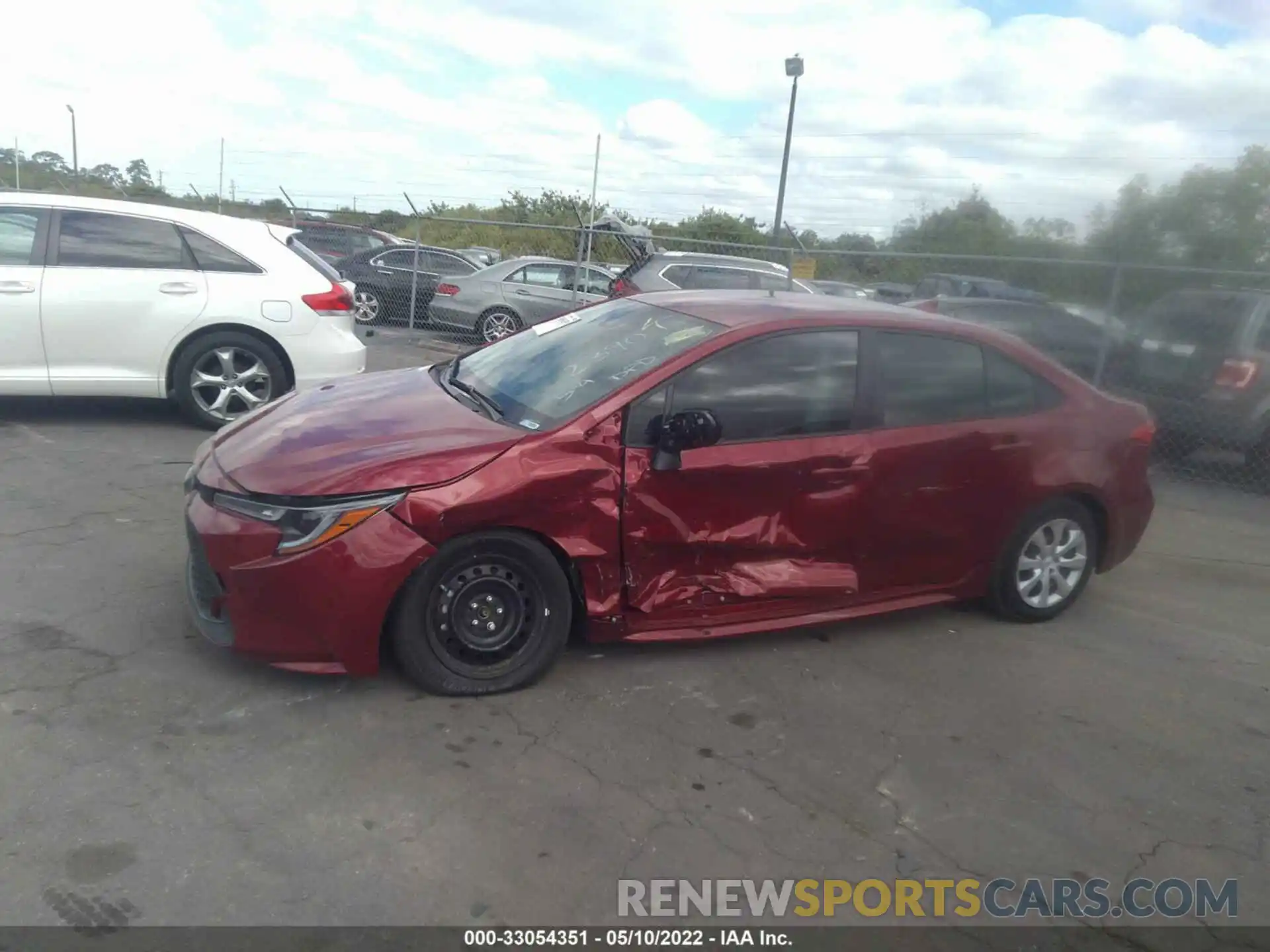 6 Photograph of a damaged car JTDEPMAE6NJ212390 TOYOTA COROLLA 2022