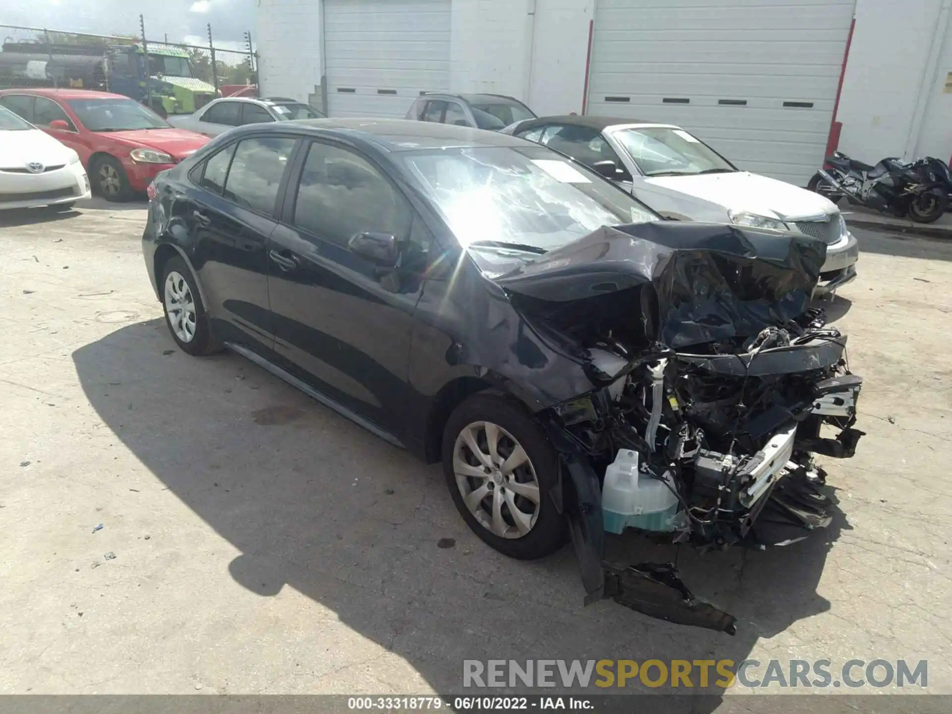 1 Photograph of a damaged car JTDEPMAE6NJ215855 TOYOTA COROLLA 2022