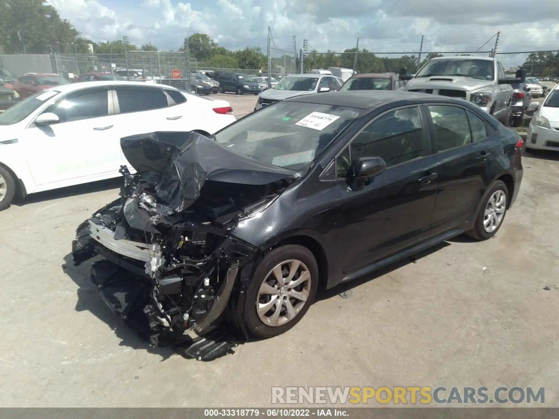 2 Photograph of a damaged car JTDEPMAE6NJ215855 TOYOTA COROLLA 2022