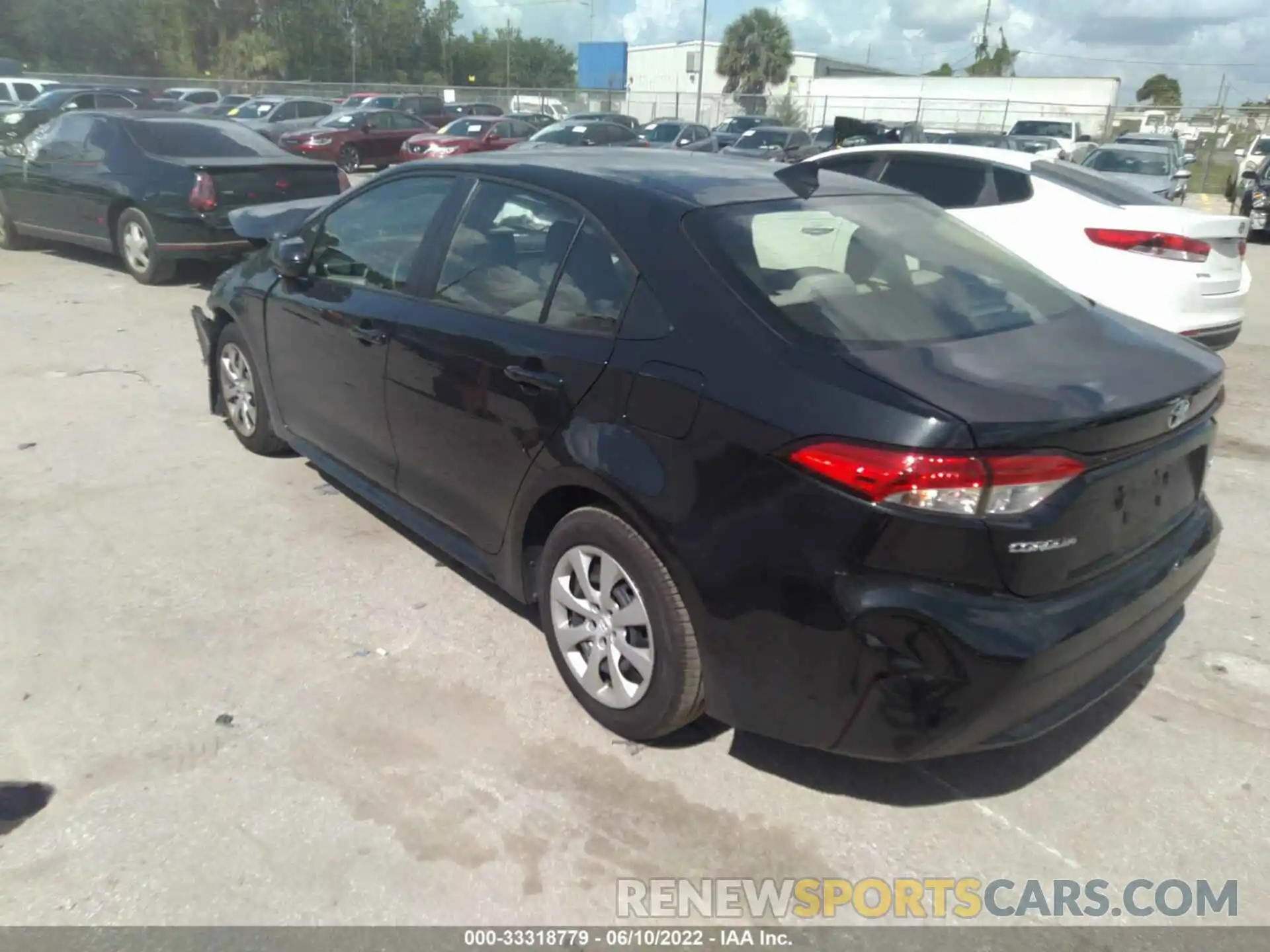 3 Photograph of a damaged car JTDEPMAE6NJ215855 TOYOTA COROLLA 2022