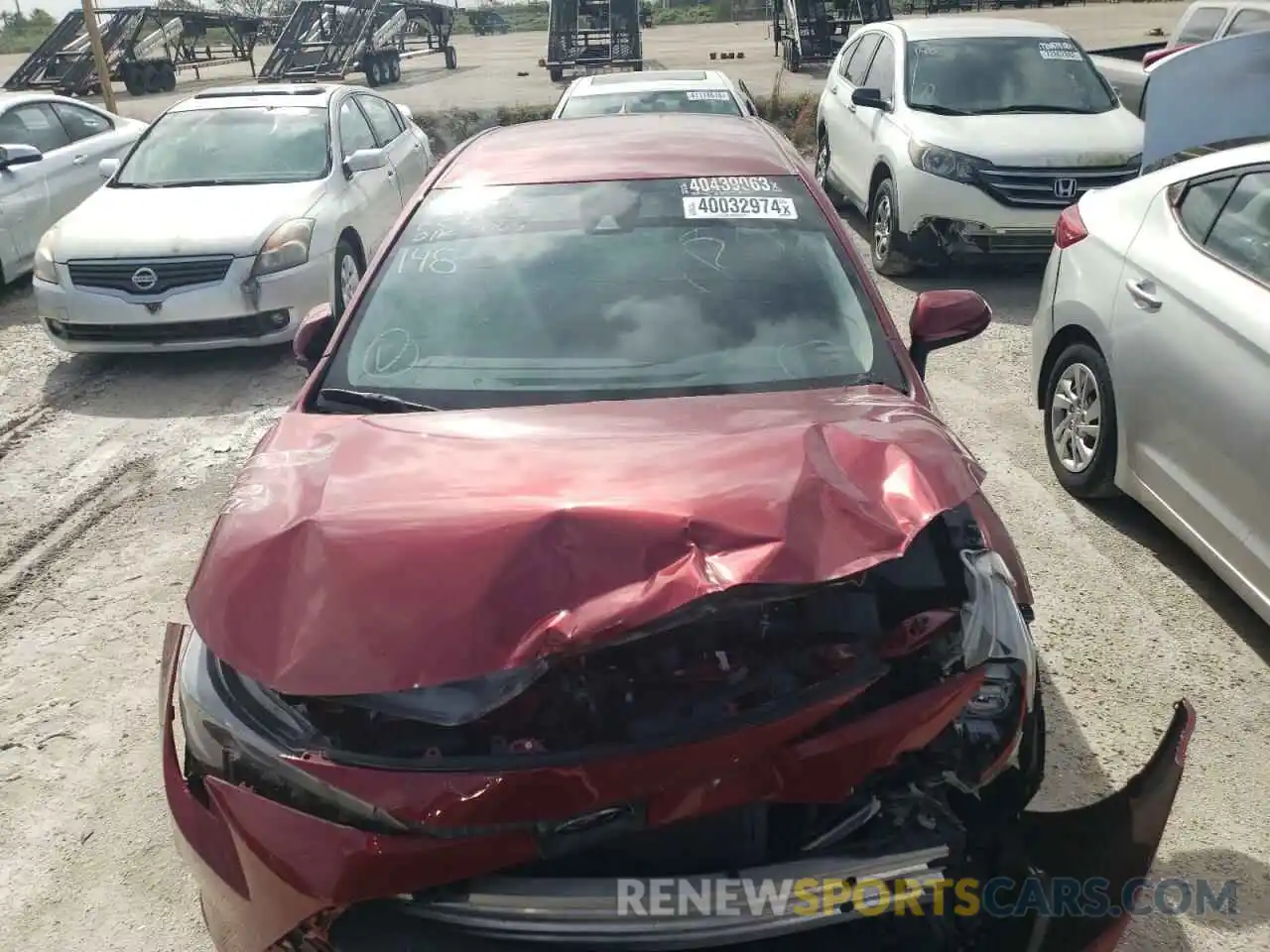 5 Photograph of a damaged car JTDEPMAE6NJ229769 TOYOTA COROLLA 2022