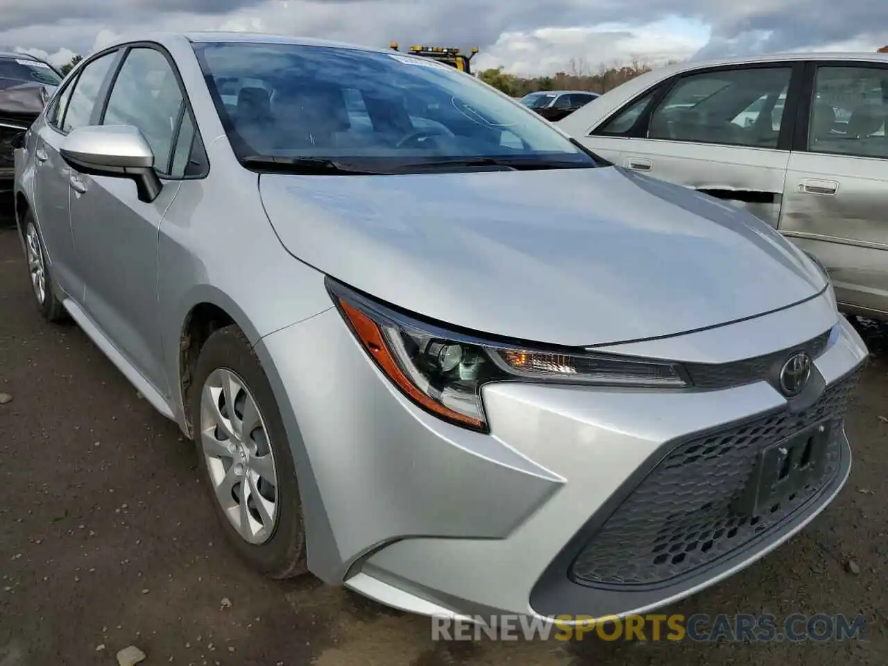 1 Photograph of a damaged car JTDEPMAE7N3000425 TOYOTA COROLLA 2022