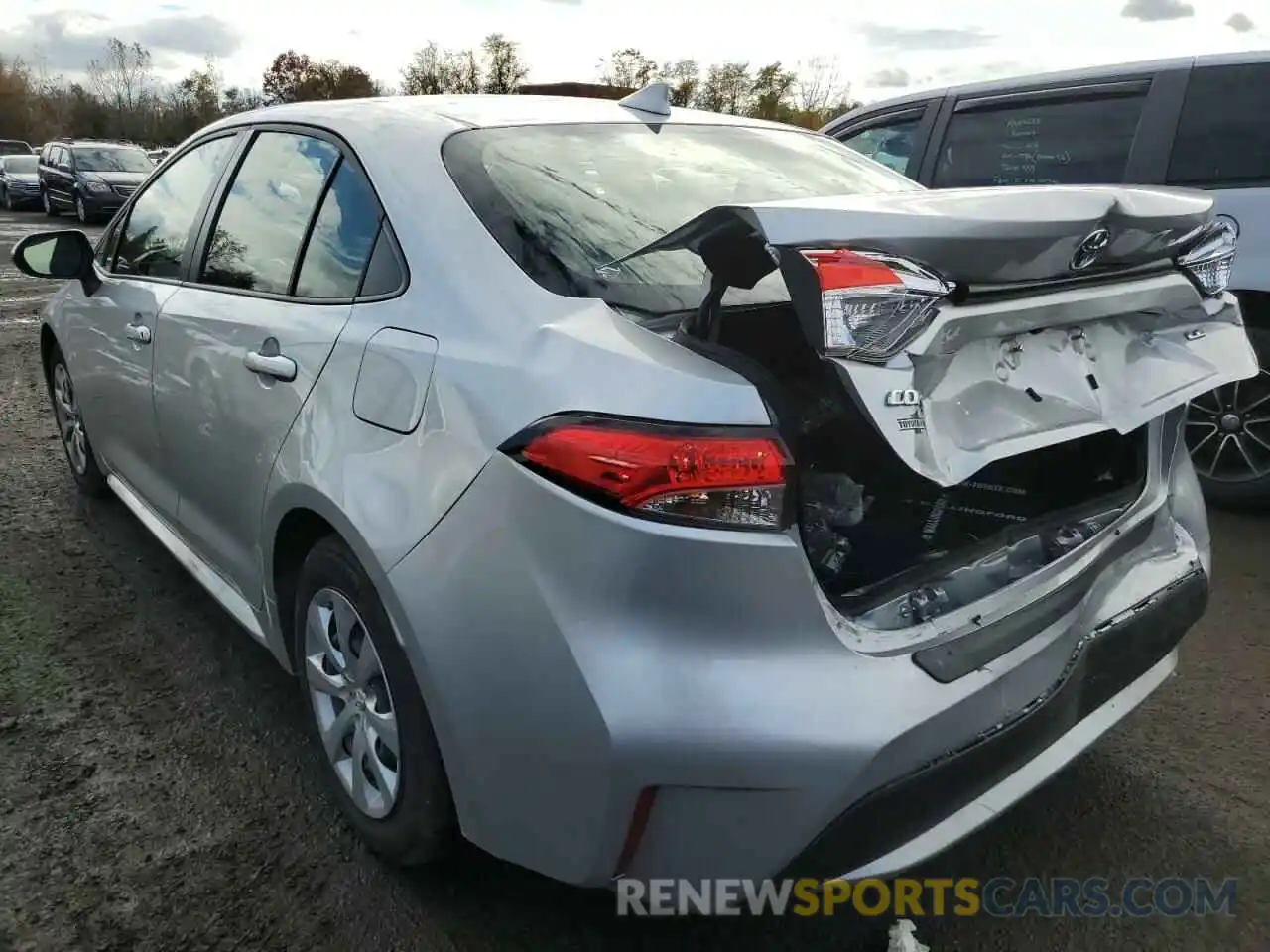 3 Photograph of a damaged car JTDEPMAE7N3000425 TOYOTA COROLLA 2022