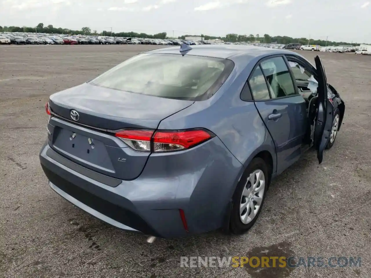 4 Photograph of a damaged car JTDEPMAE7N3000571 TOYOTA COROLLA 2022