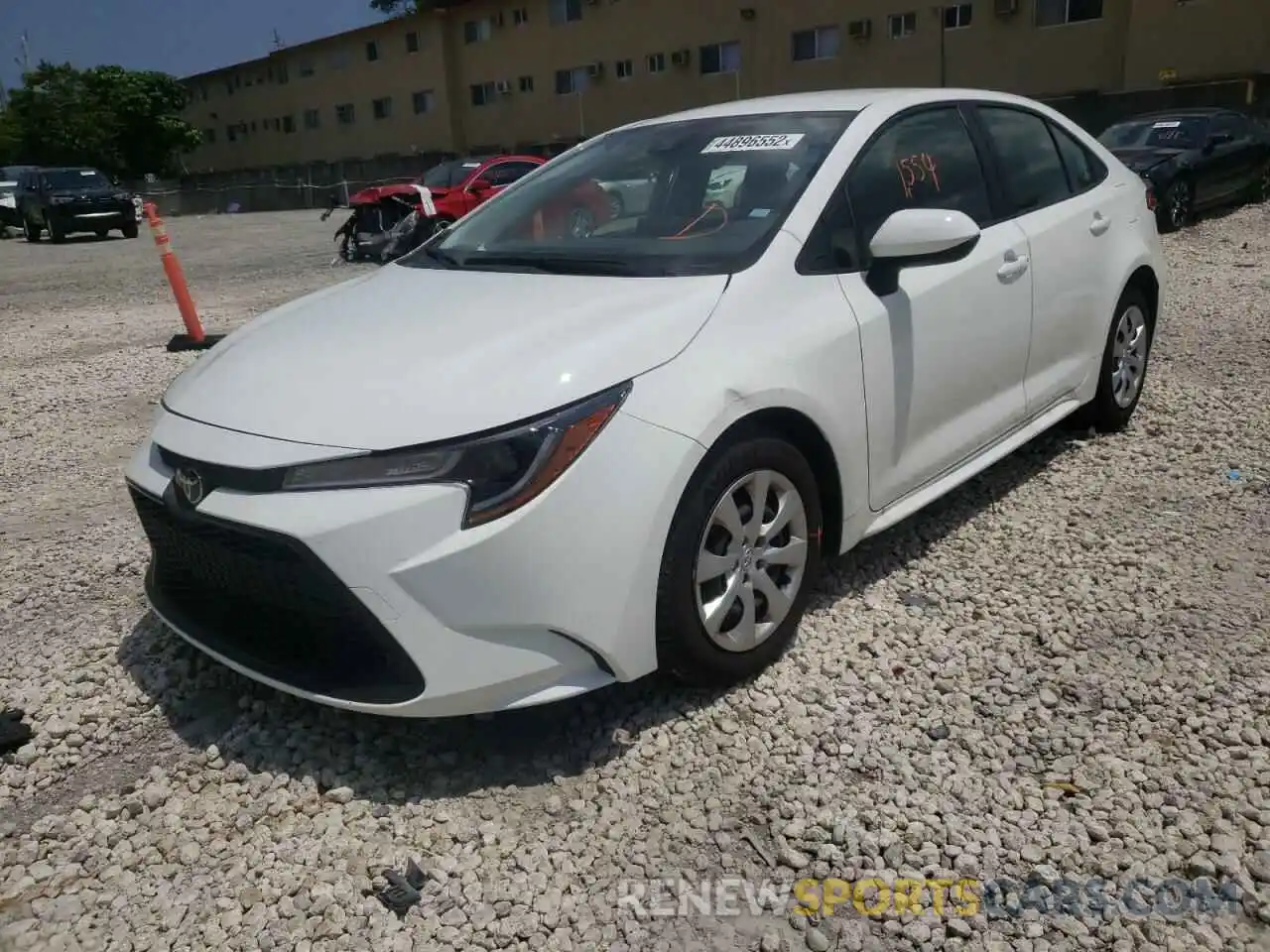 2 Photograph of a damaged car JTDEPMAE7N3001137 TOYOTA COROLLA 2022