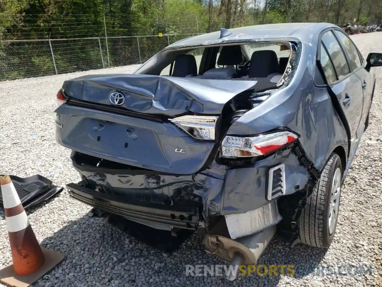 9 Photograph of a damaged car JTDEPMAE7N3001705 TOYOTA COROLLA 2022