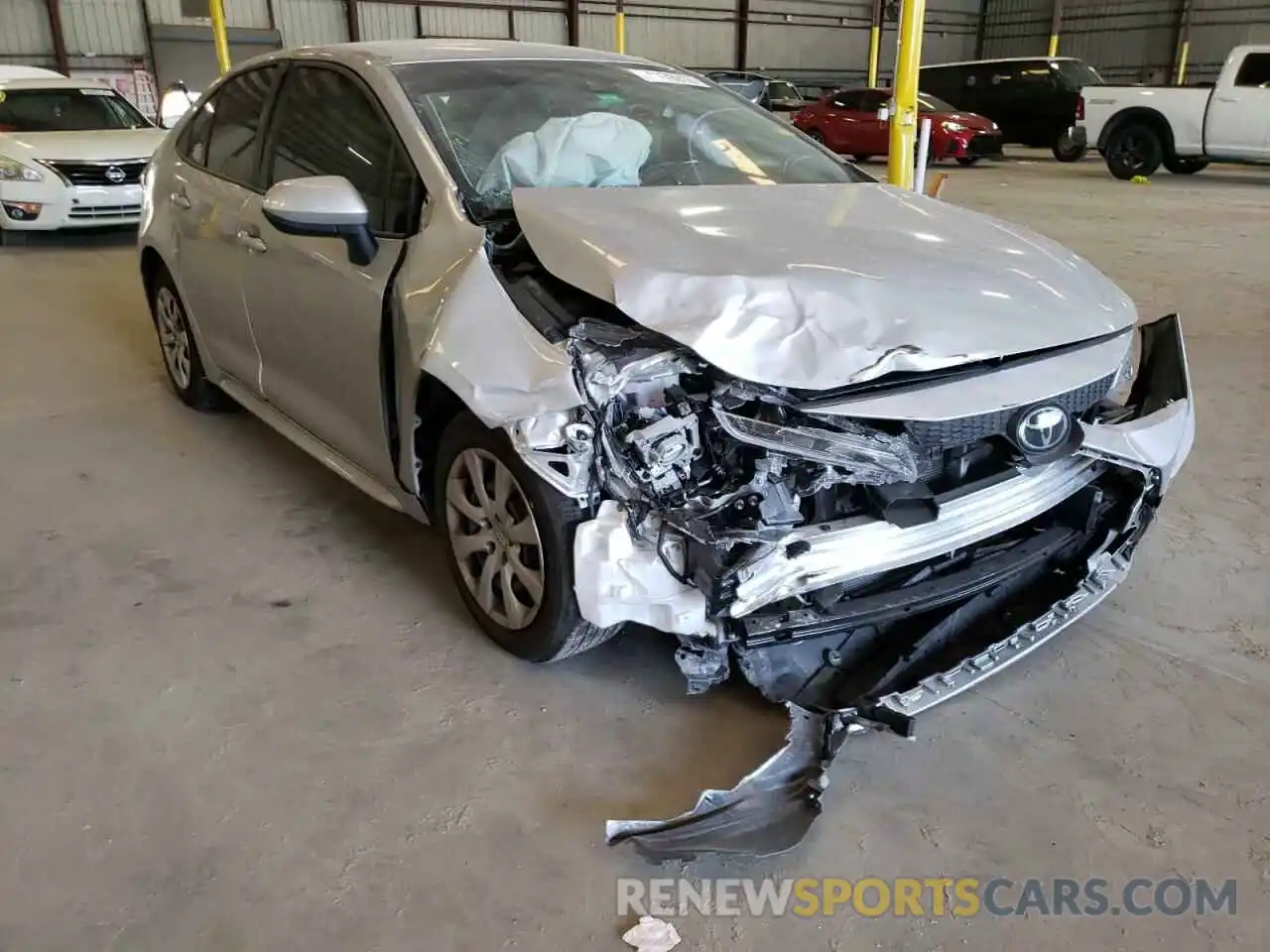 1 Photograph of a damaged car JTDEPMAE7N3003857 TOYOTA COROLLA 2022