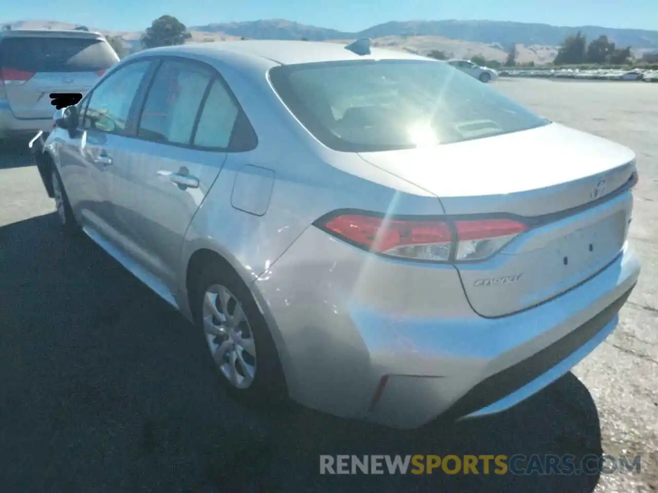 3 Photograph of a damaged car JTDEPMAE7N3004989 TOYOTA COROLLA 2022