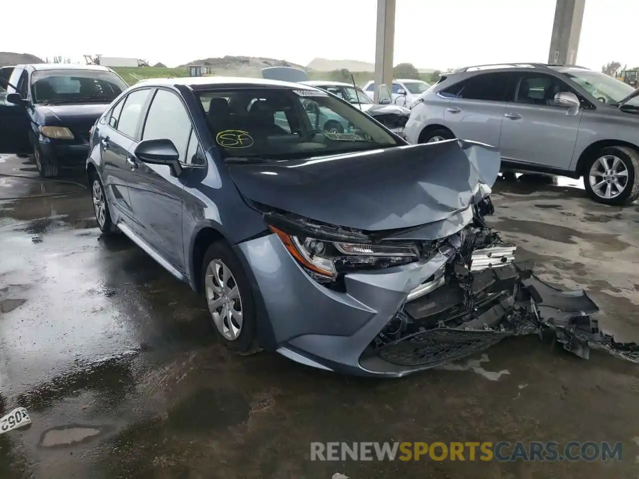 1 Photograph of a damaged car JTDEPMAE7N3008489 TOYOTA COROLLA 2022