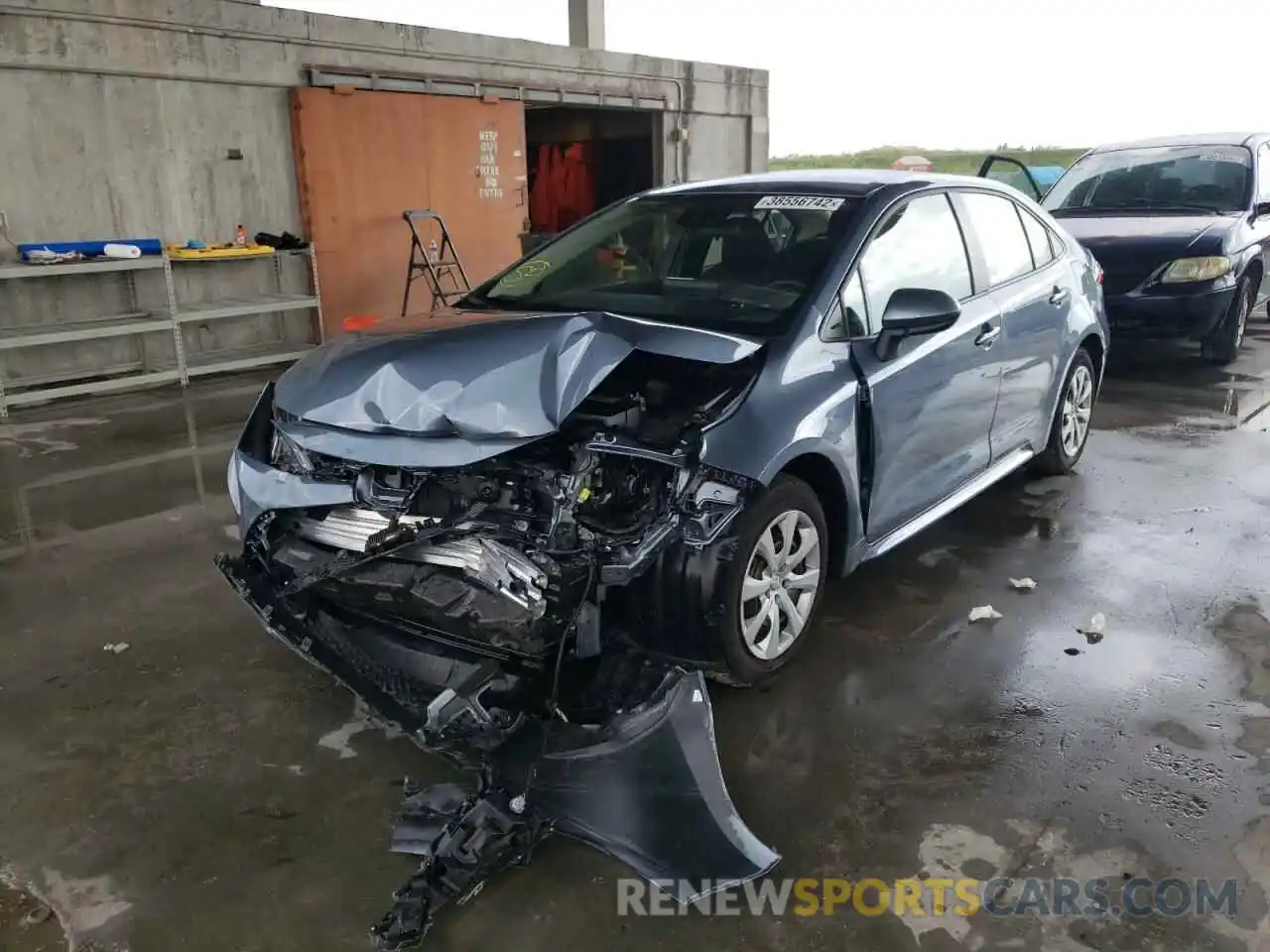 2 Photograph of a damaged car JTDEPMAE7N3008489 TOYOTA COROLLA 2022