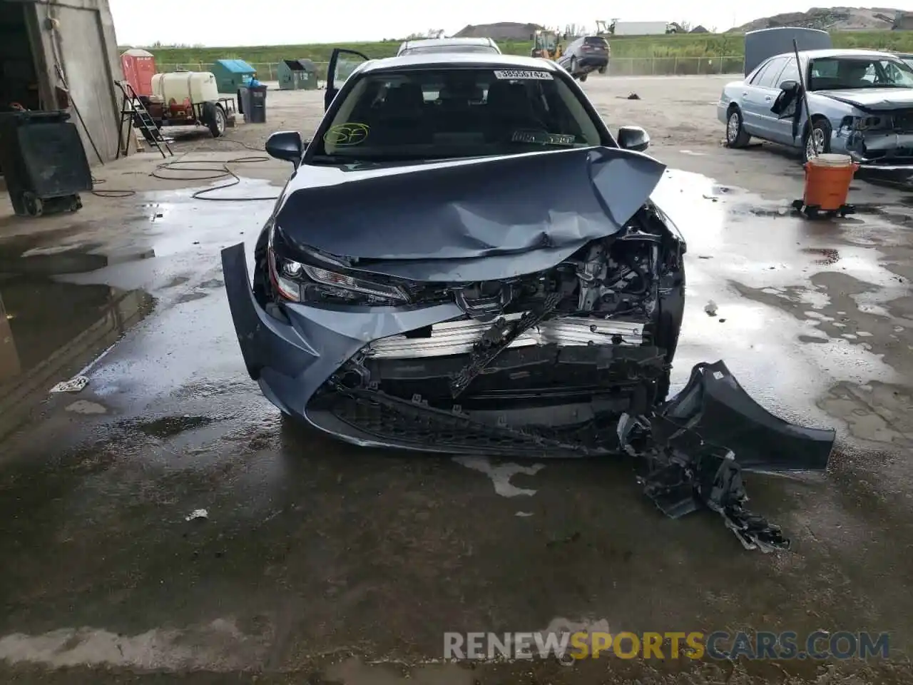 9 Photograph of a damaged car JTDEPMAE7N3008489 TOYOTA COROLLA 2022