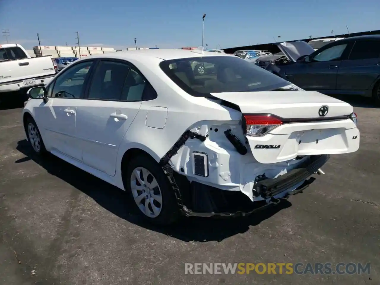 3 Photograph of a damaged car JTDEPMAE7N3011120 TOYOTA COROLLA 2022