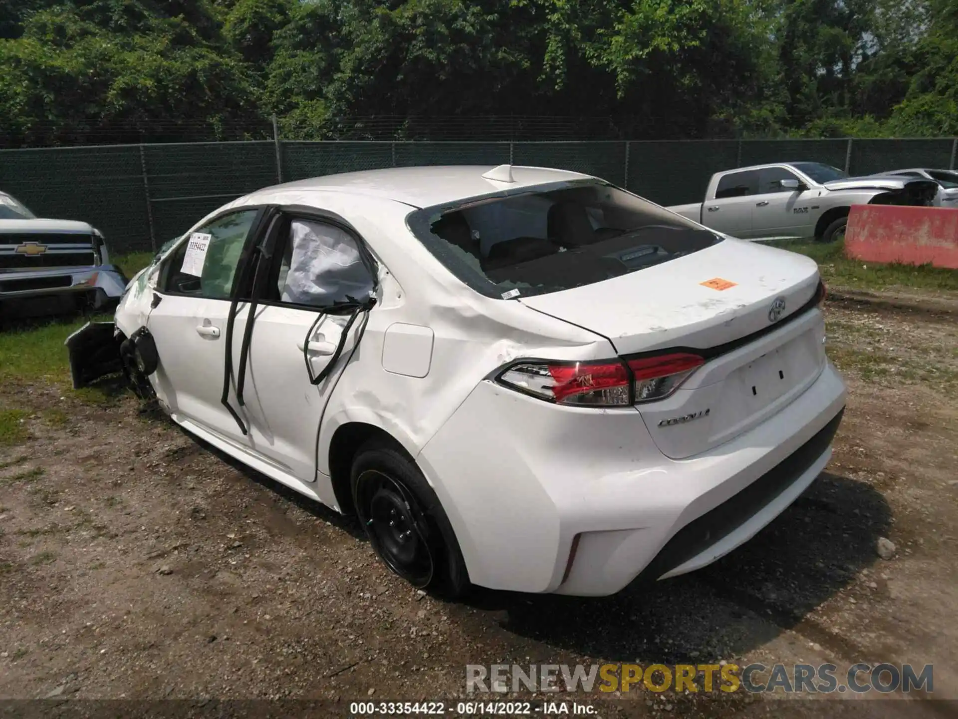 3 Photograph of a damaged car JTDEPMAE7N3012896 TOYOTA COROLLA 2022