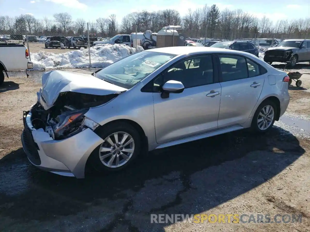 1 Photograph of a damaged car JTDEPMAE7N3013644 TOYOTA COROLLA 2022