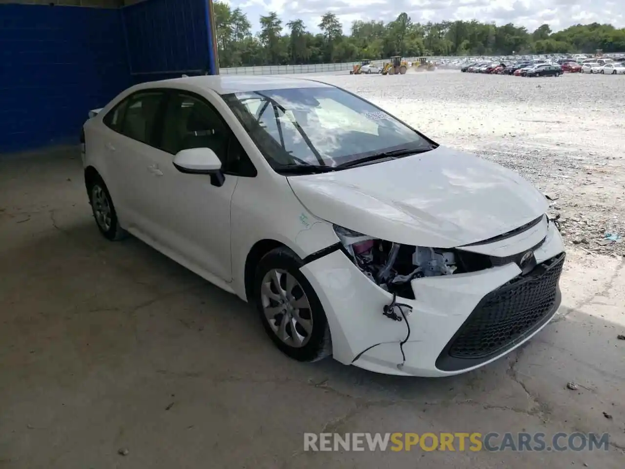 1 Photograph of a damaged car JTDEPMAE7N3017502 TOYOTA COROLLA 2022