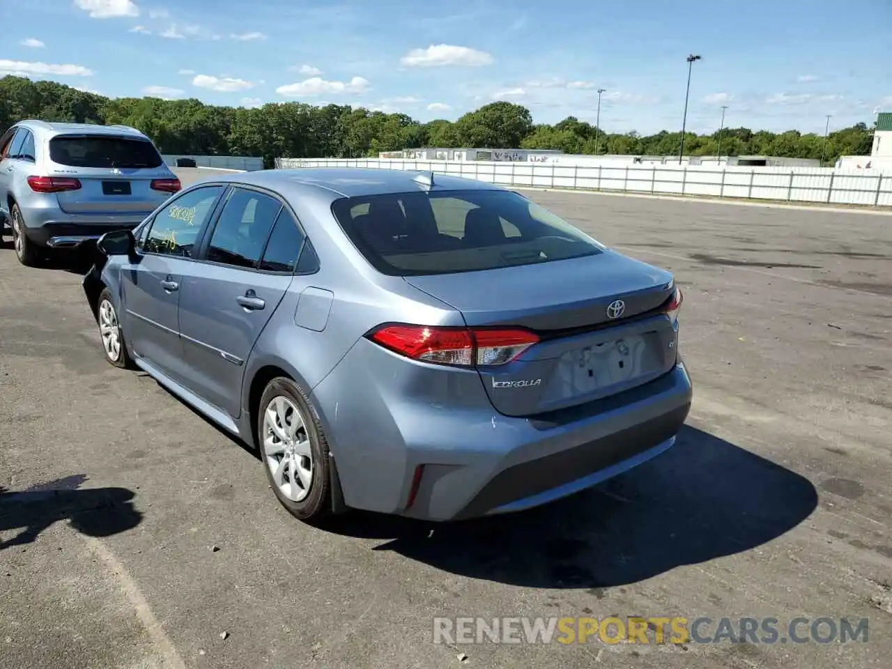 3 Photograph of a damaged car JTDEPMAE7N3020173 TOYOTA COROLLA 2022