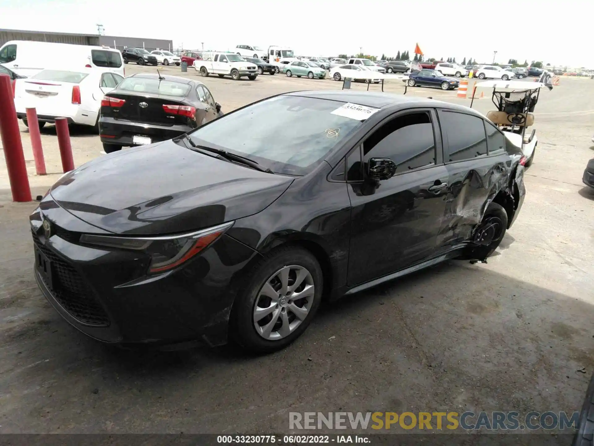 2 Photograph of a damaged car JTDEPMAE7NJ190786 TOYOTA COROLLA 2022