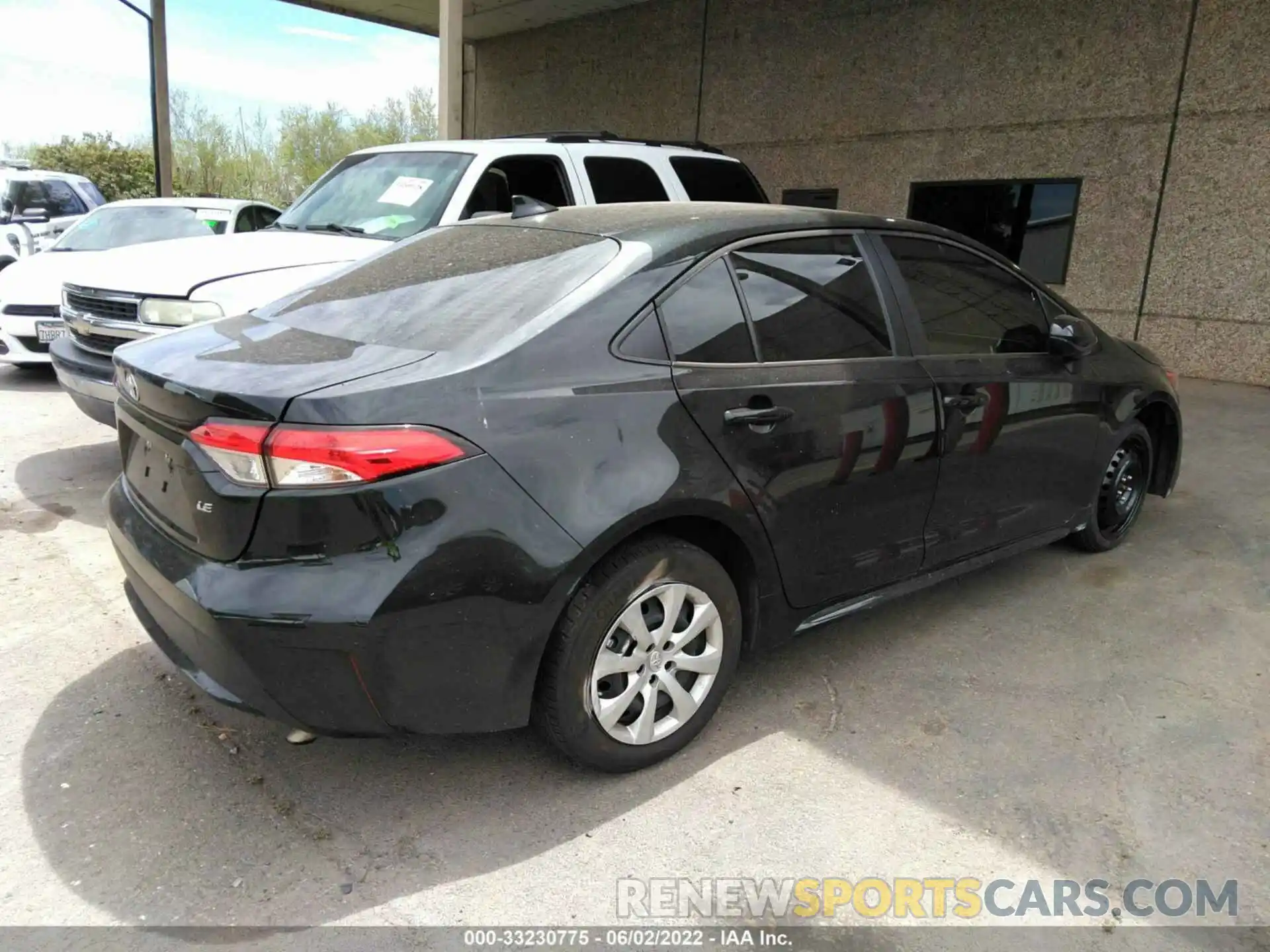 4 Photograph of a damaged car JTDEPMAE7NJ190786 TOYOTA COROLLA 2022