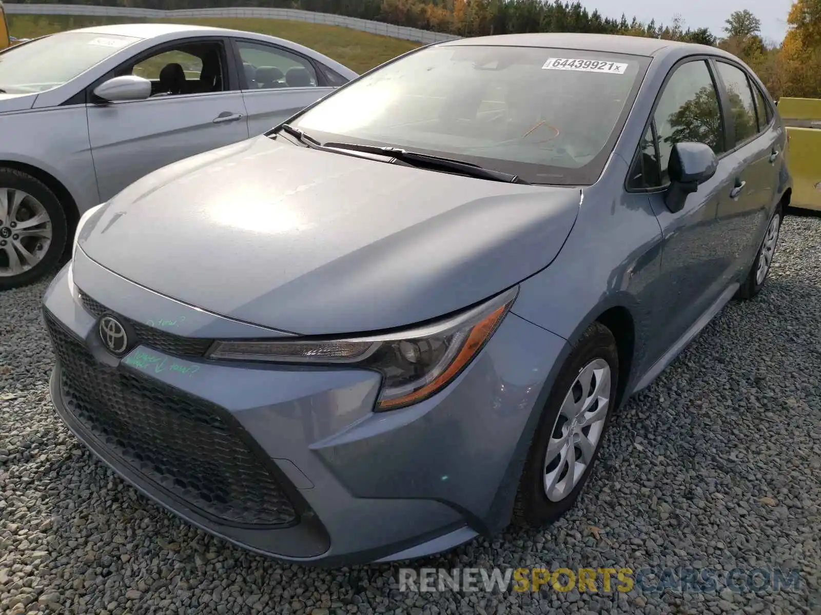 2 Photograph of a damaged car JTDEPMAE7NJ191100 TOYOTA COROLLA 2022