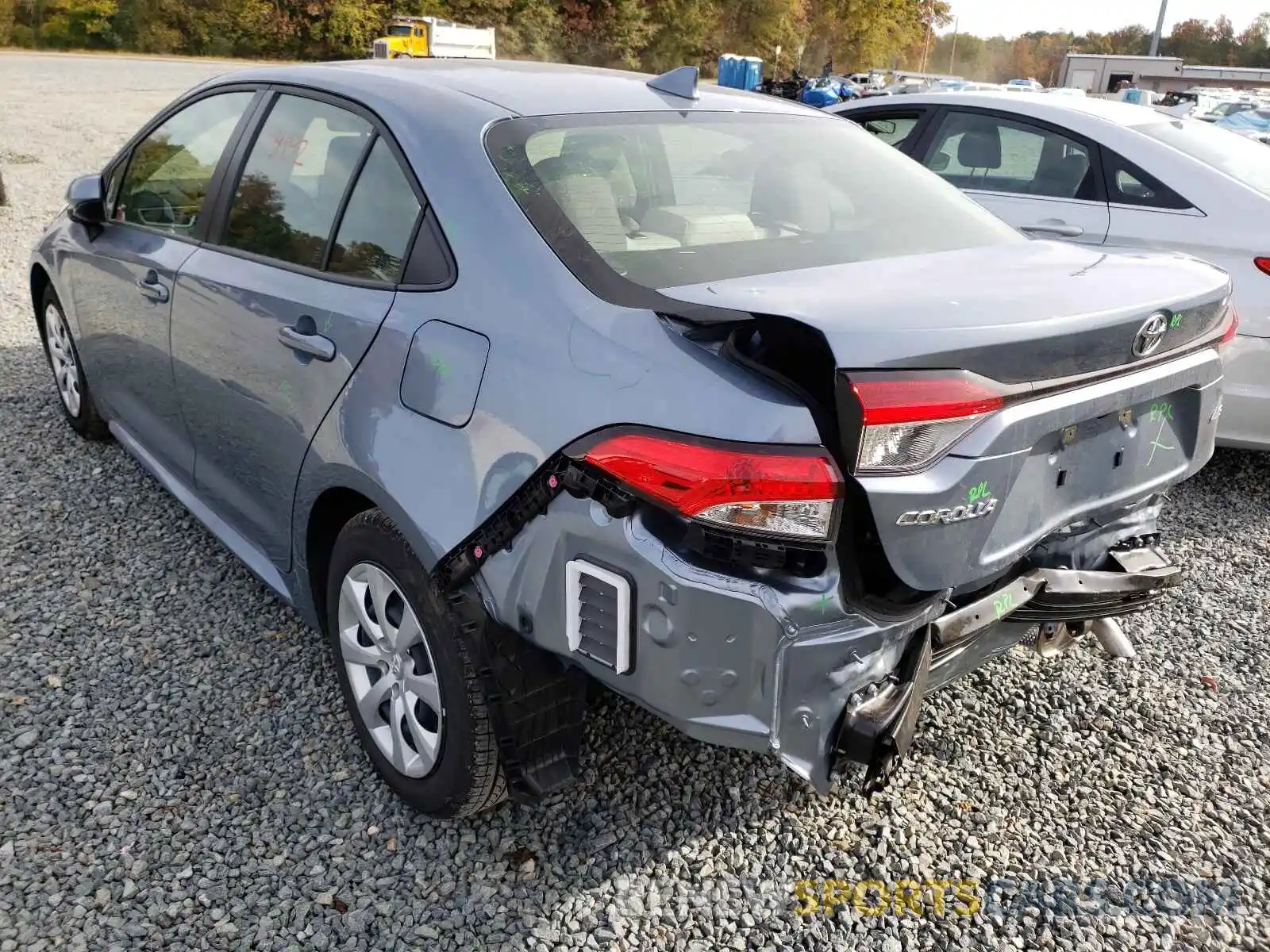 3 Photograph of a damaged car JTDEPMAE7NJ191100 TOYOTA COROLLA 2022