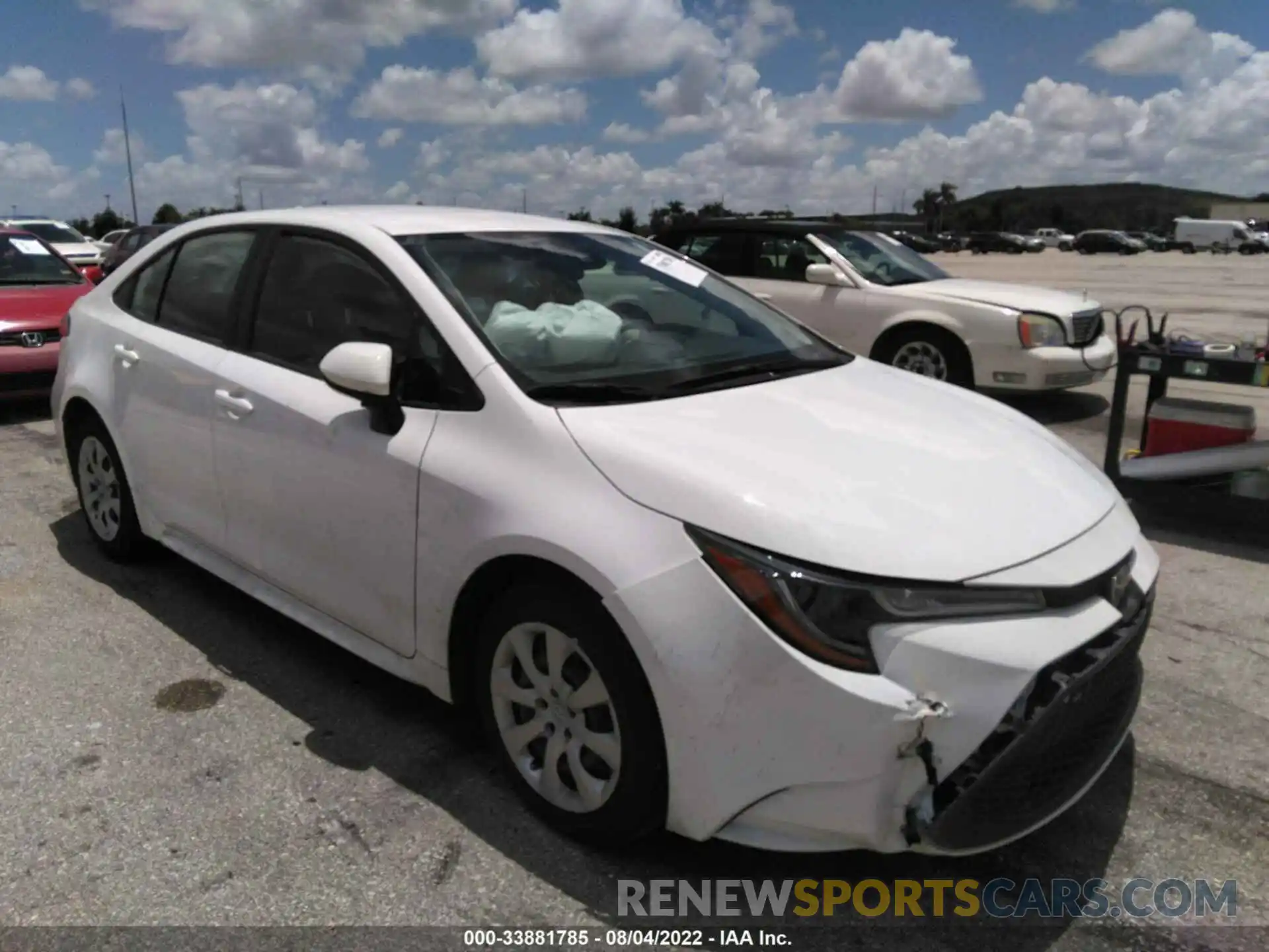 6 Photograph of a damaged car JTDEPMAE7NJ192392 TOYOTA COROLLA 2022