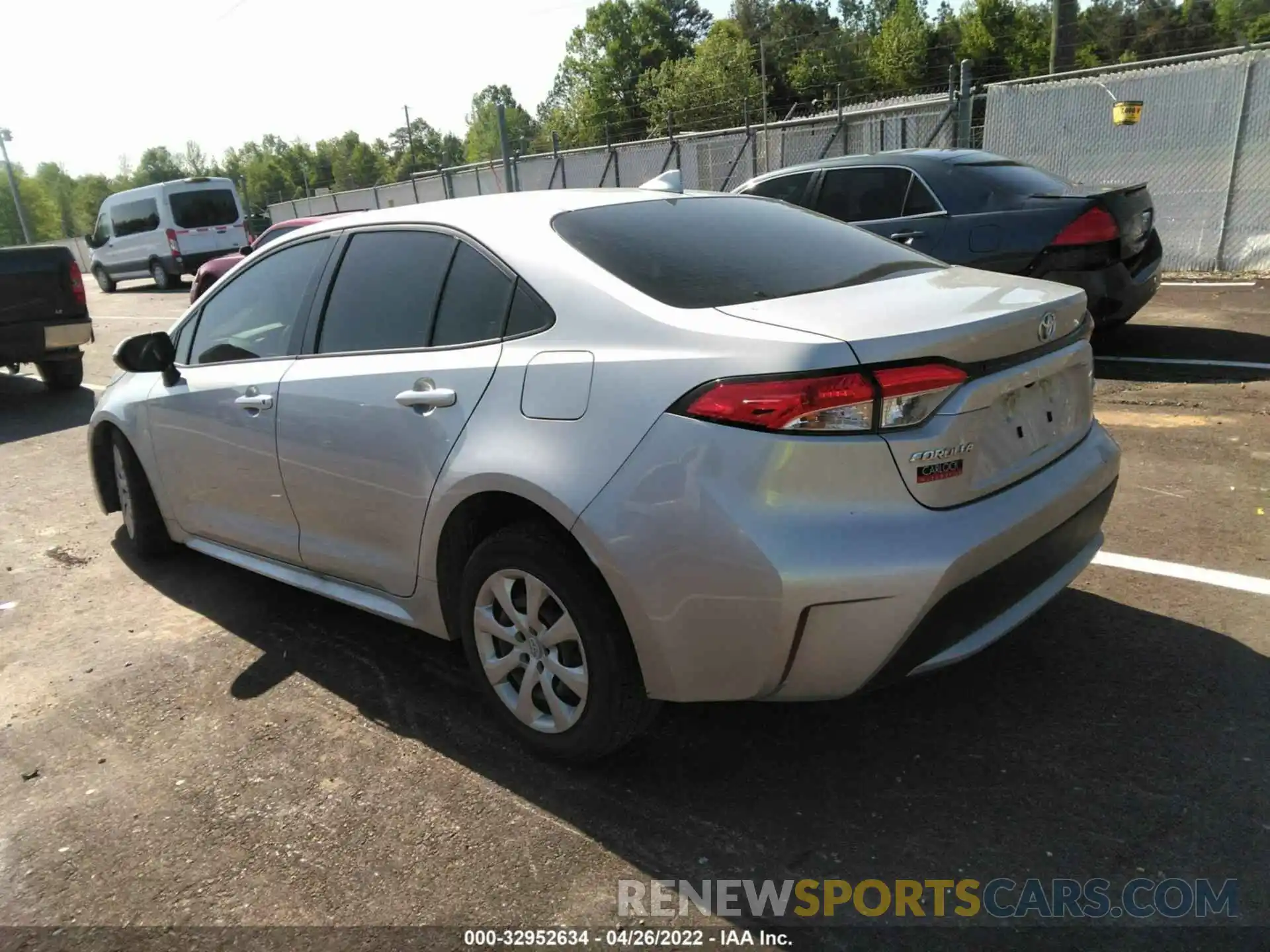 3 Photograph of a damaged car JTDEPMAE7NJ192585 TOYOTA COROLLA 2022