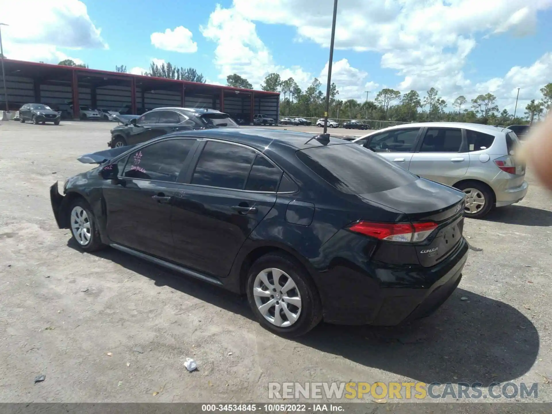 3 Photograph of a damaged car JTDEPMAE7NJ192618 TOYOTA COROLLA 2022