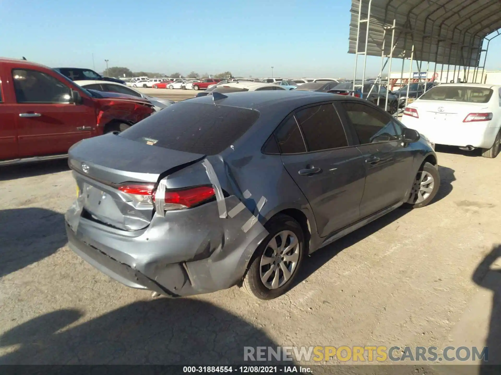 4 Photograph of a damaged car JTDEPMAE7NJ197267 TOYOTA COROLLA 2022