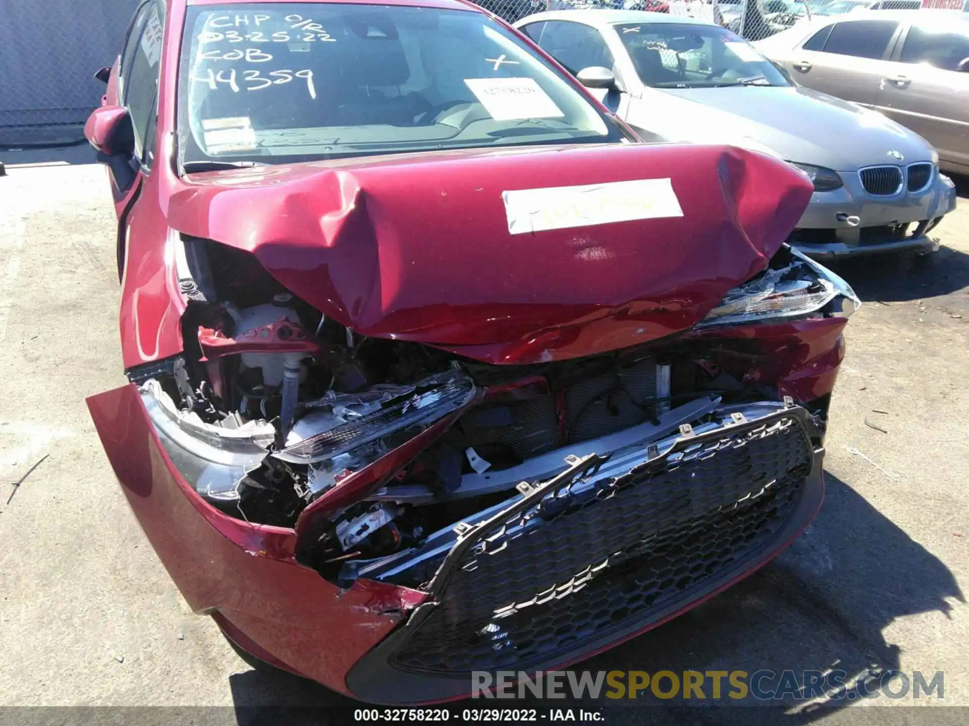 6 Photograph of a damaged car JTDEPMAE7NJ197608 TOYOTA COROLLA 2022