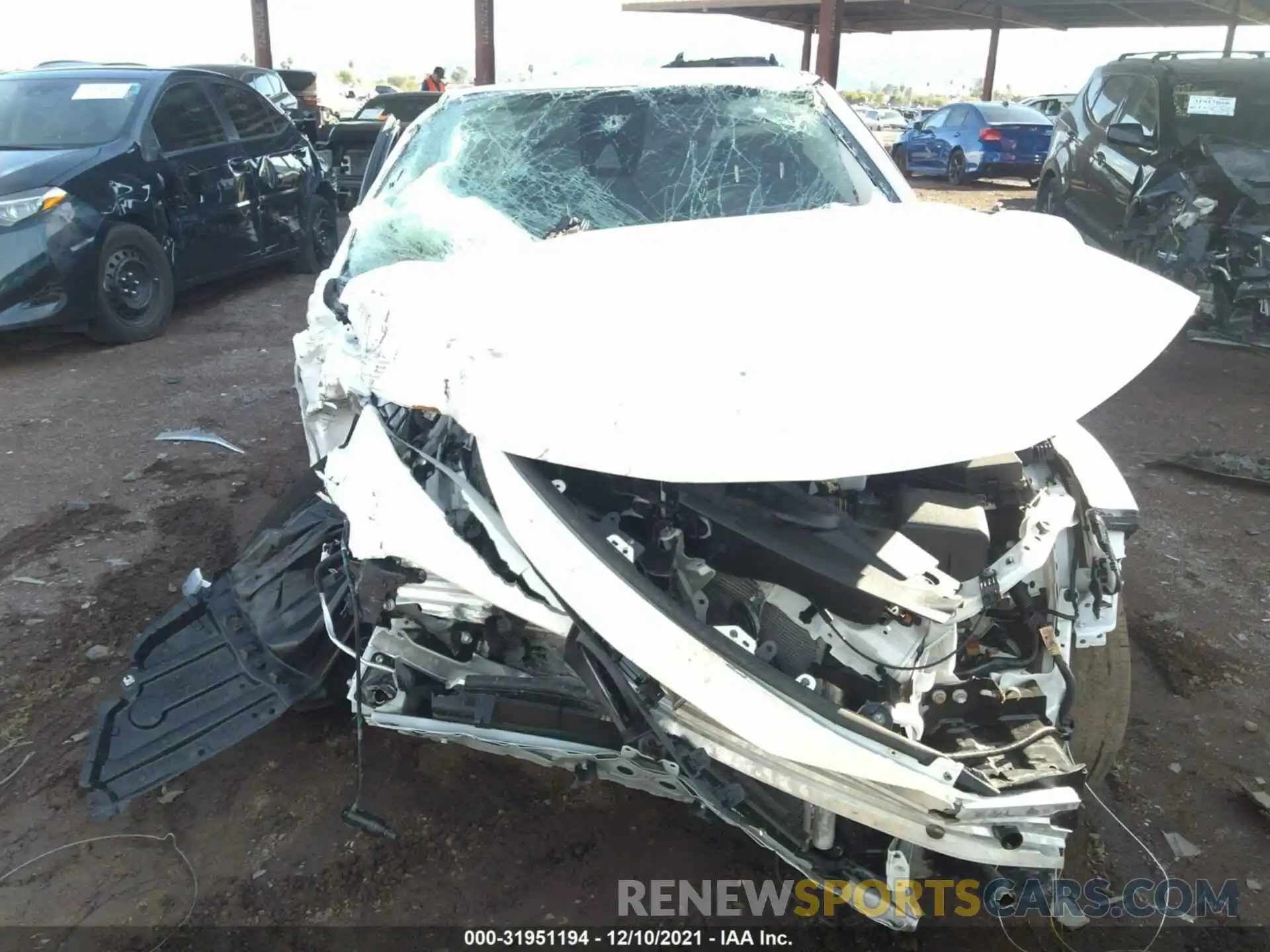 6 Photograph of a damaged car JTDEPMAE7NJ197754 TOYOTA COROLLA 2022