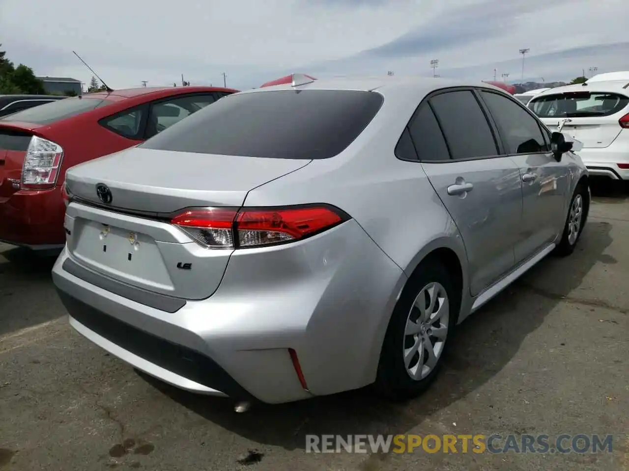 4 Photograph of a damaged car JTDEPMAE7NJ201687 TOYOTA COROLLA 2022