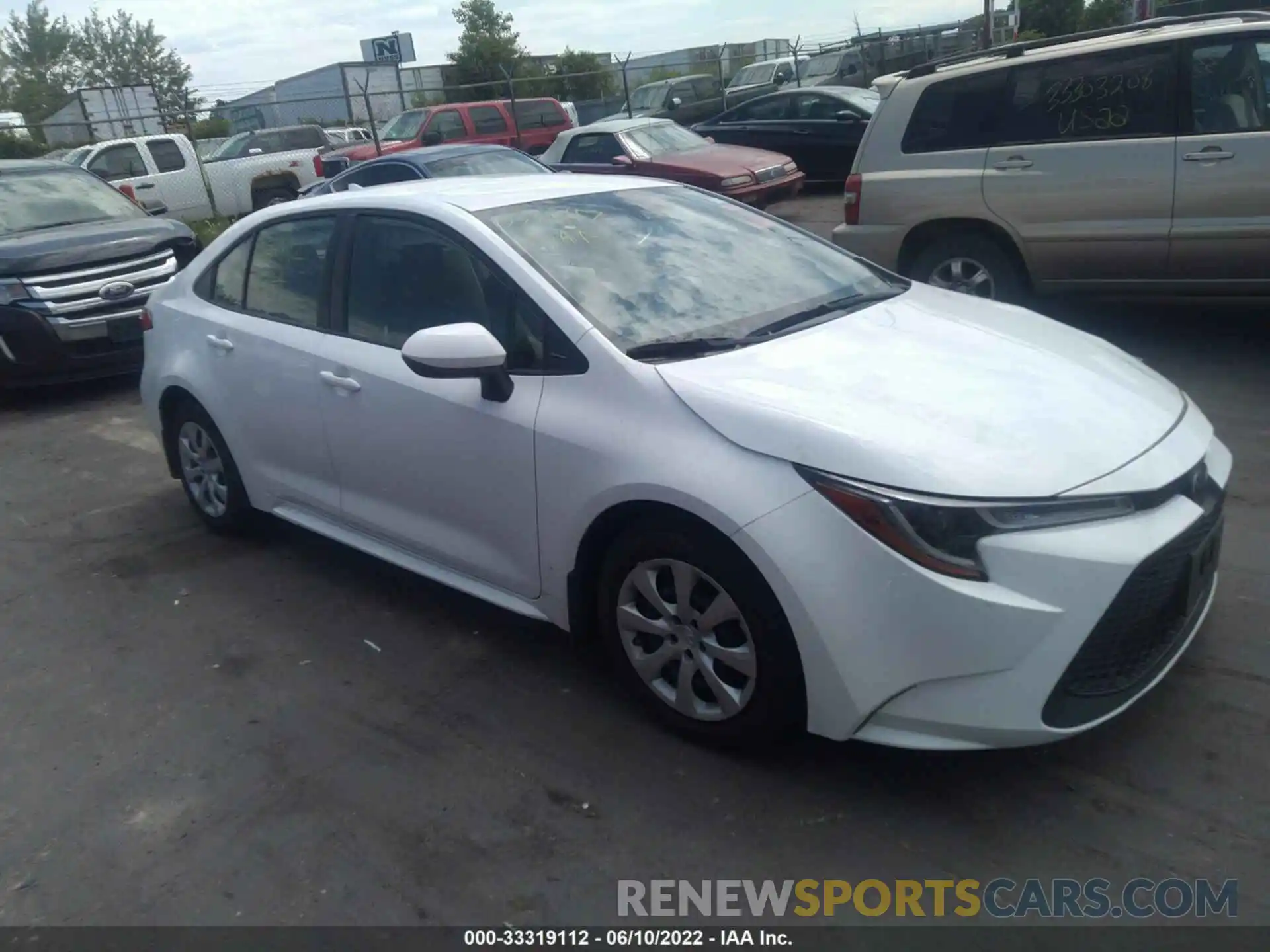 1 Photograph of a damaged car JTDEPMAE7NJ206095 TOYOTA COROLLA 2022