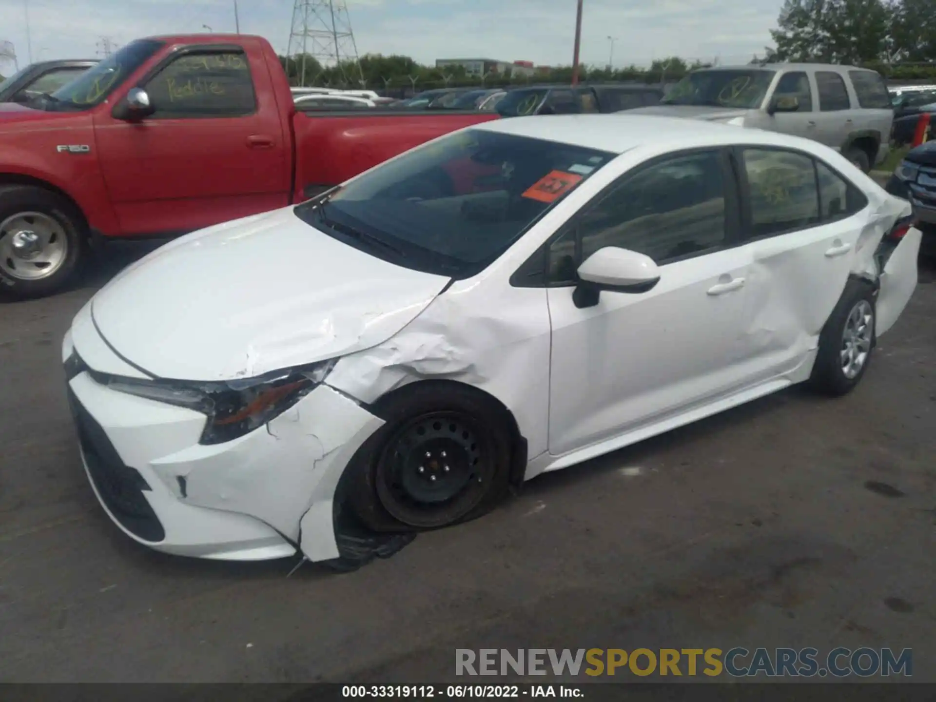 2 Photograph of a damaged car JTDEPMAE7NJ206095 TOYOTA COROLLA 2022