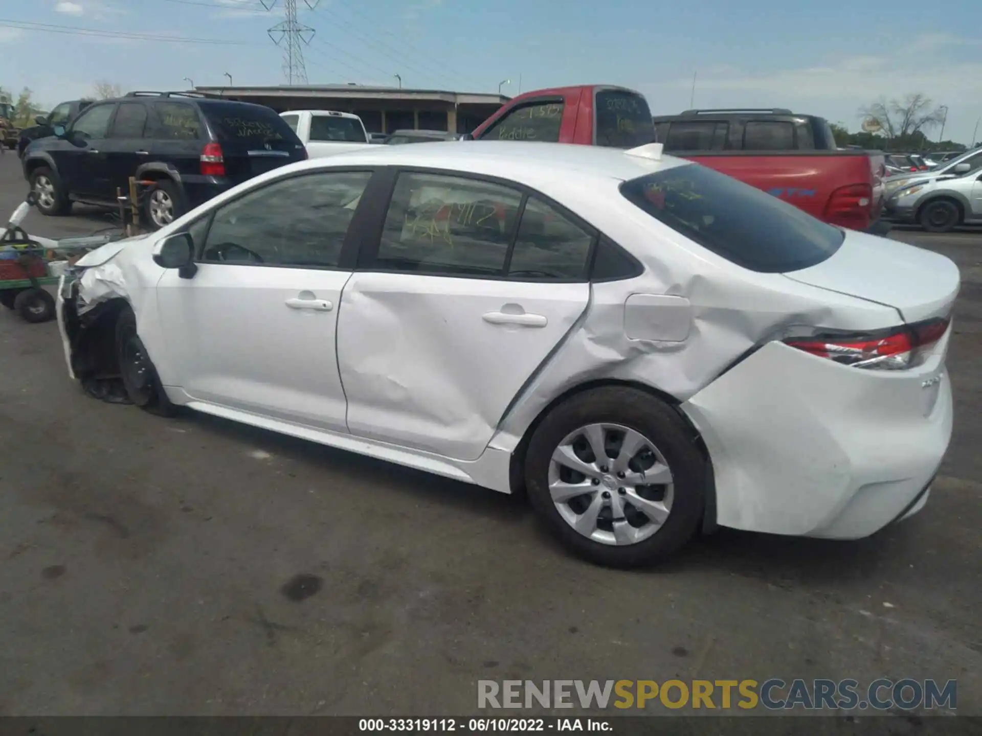 3 Photograph of a damaged car JTDEPMAE7NJ206095 TOYOTA COROLLA 2022