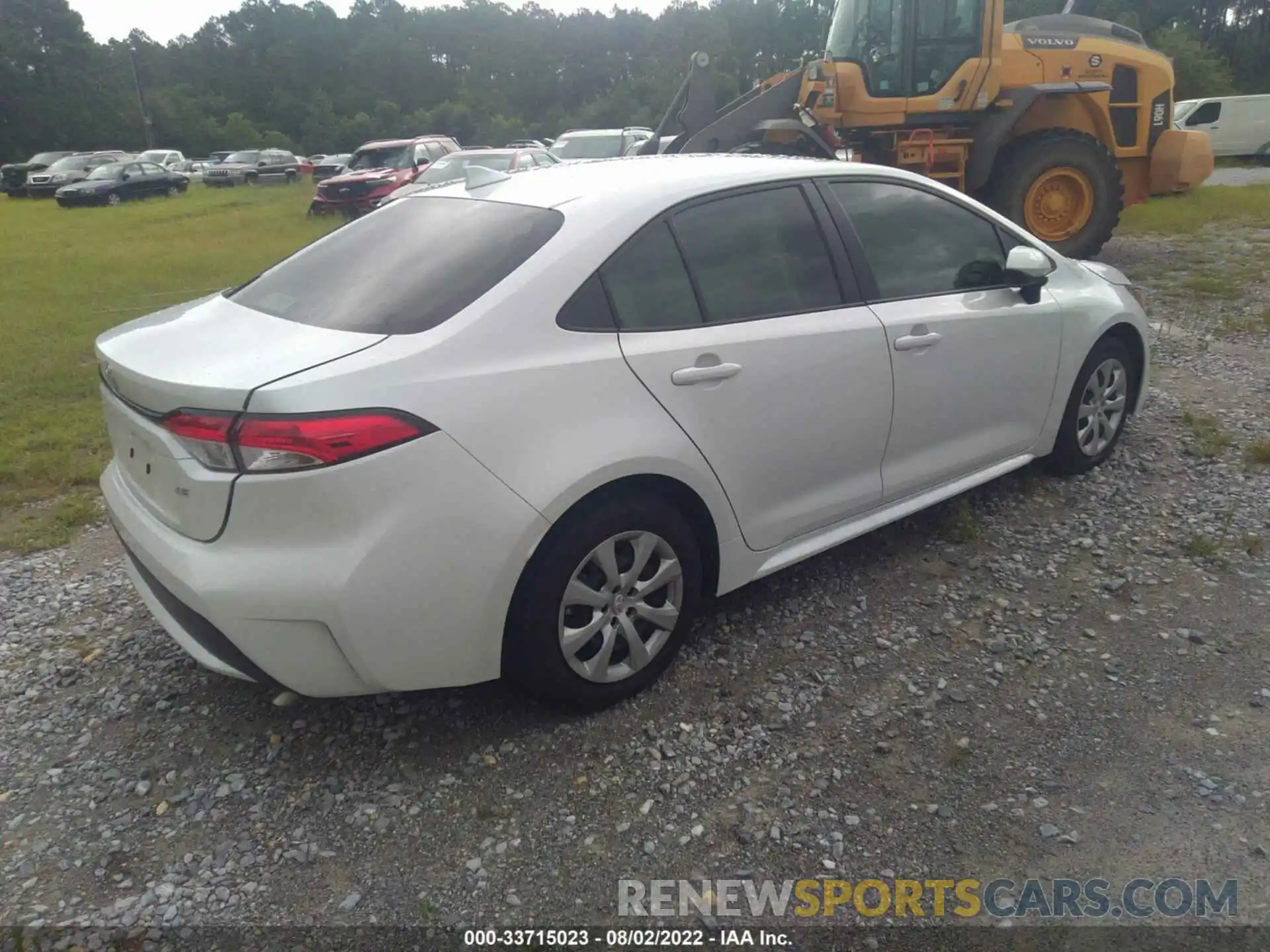 4 Photograph of a damaged car JTDEPMAE7NJ207344 TOYOTA COROLLA 2022