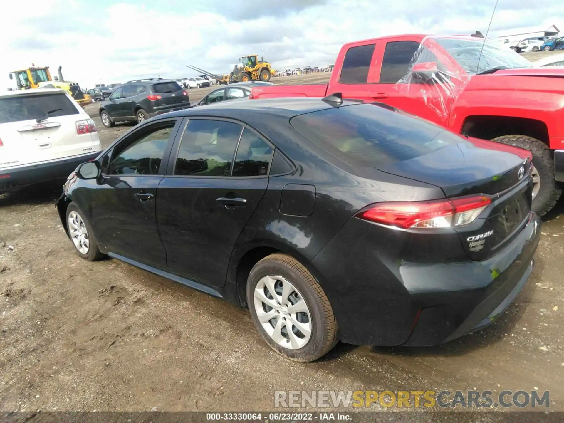 3 Photograph of a damaged car JTDEPMAE7NJ209885 TOYOTA COROLLA 2022