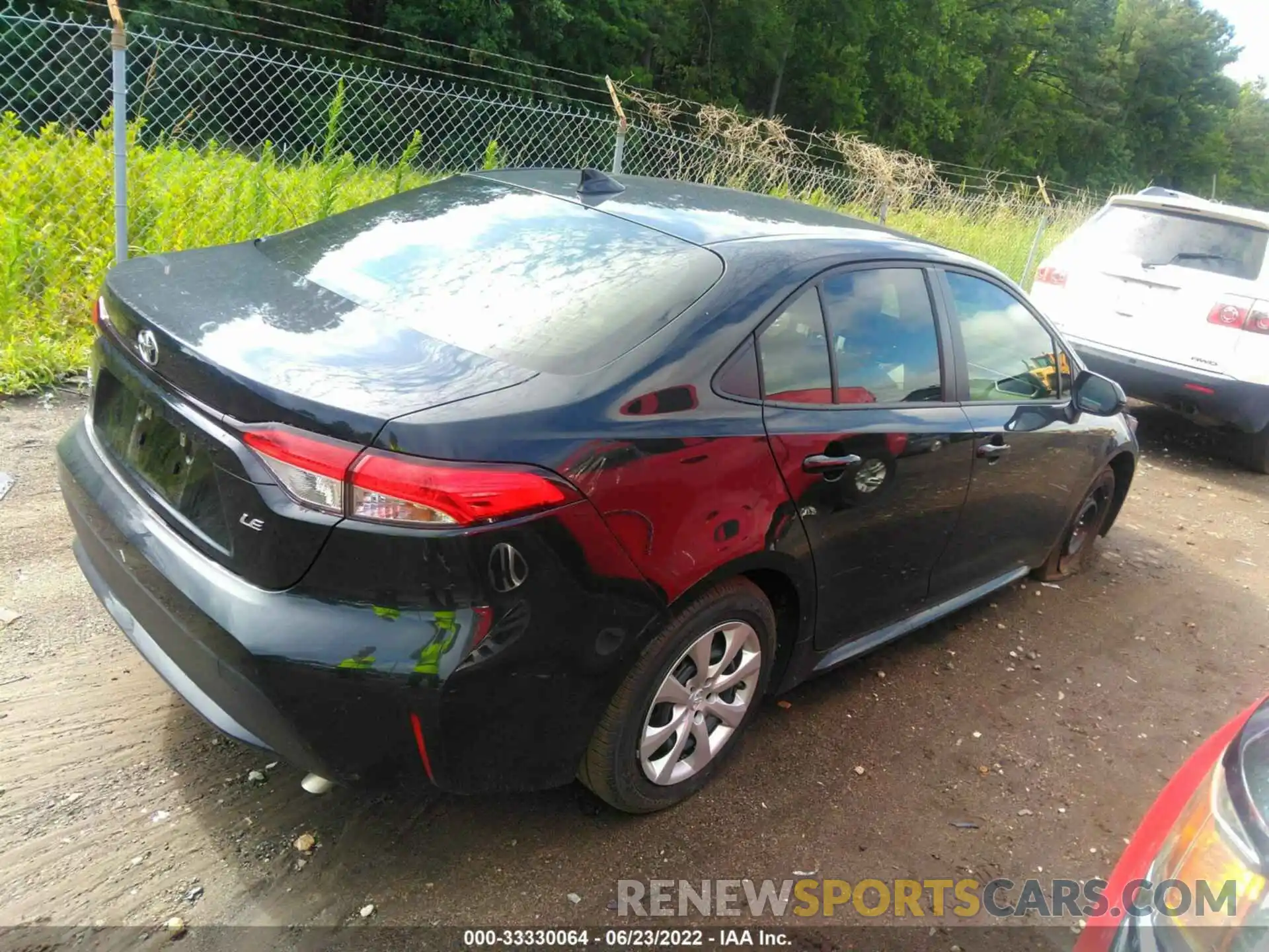 4 Photograph of a damaged car JTDEPMAE7NJ209885 TOYOTA COROLLA 2022