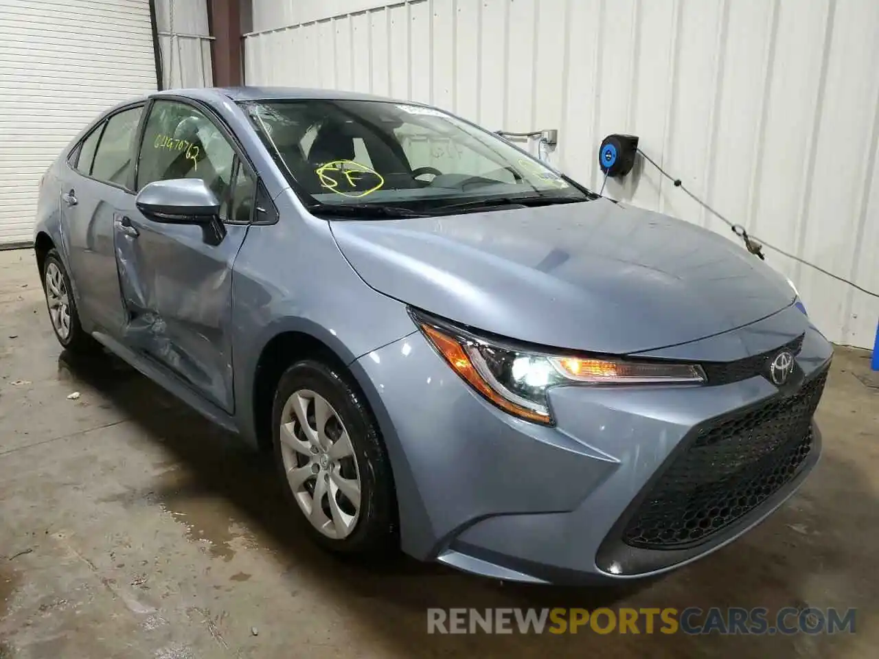 1 Photograph of a damaged car JTDEPMAE7NJ214732 TOYOTA COROLLA 2022