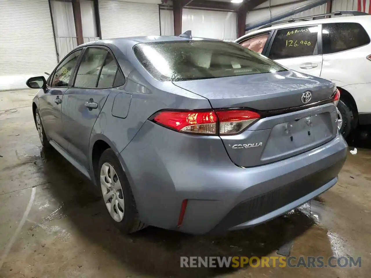 3 Photograph of a damaged car JTDEPMAE7NJ214732 TOYOTA COROLLA 2022