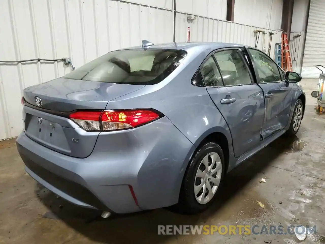 4 Photograph of a damaged car JTDEPMAE7NJ214732 TOYOTA COROLLA 2022