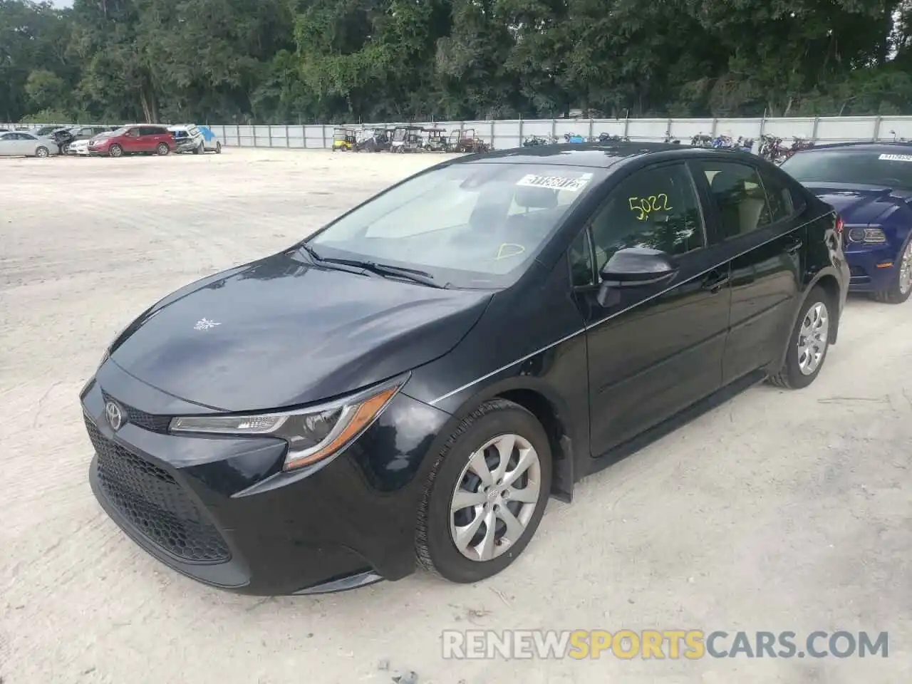 2 Photograph of a damaged car JTDEPMAE7NJ217405 TOYOTA COROLLA 2022