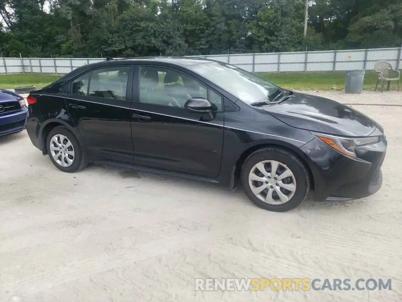 9 Photograph of a damaged car JTDEPMAE7NJ217405 TOYOTA COROLLA 2022