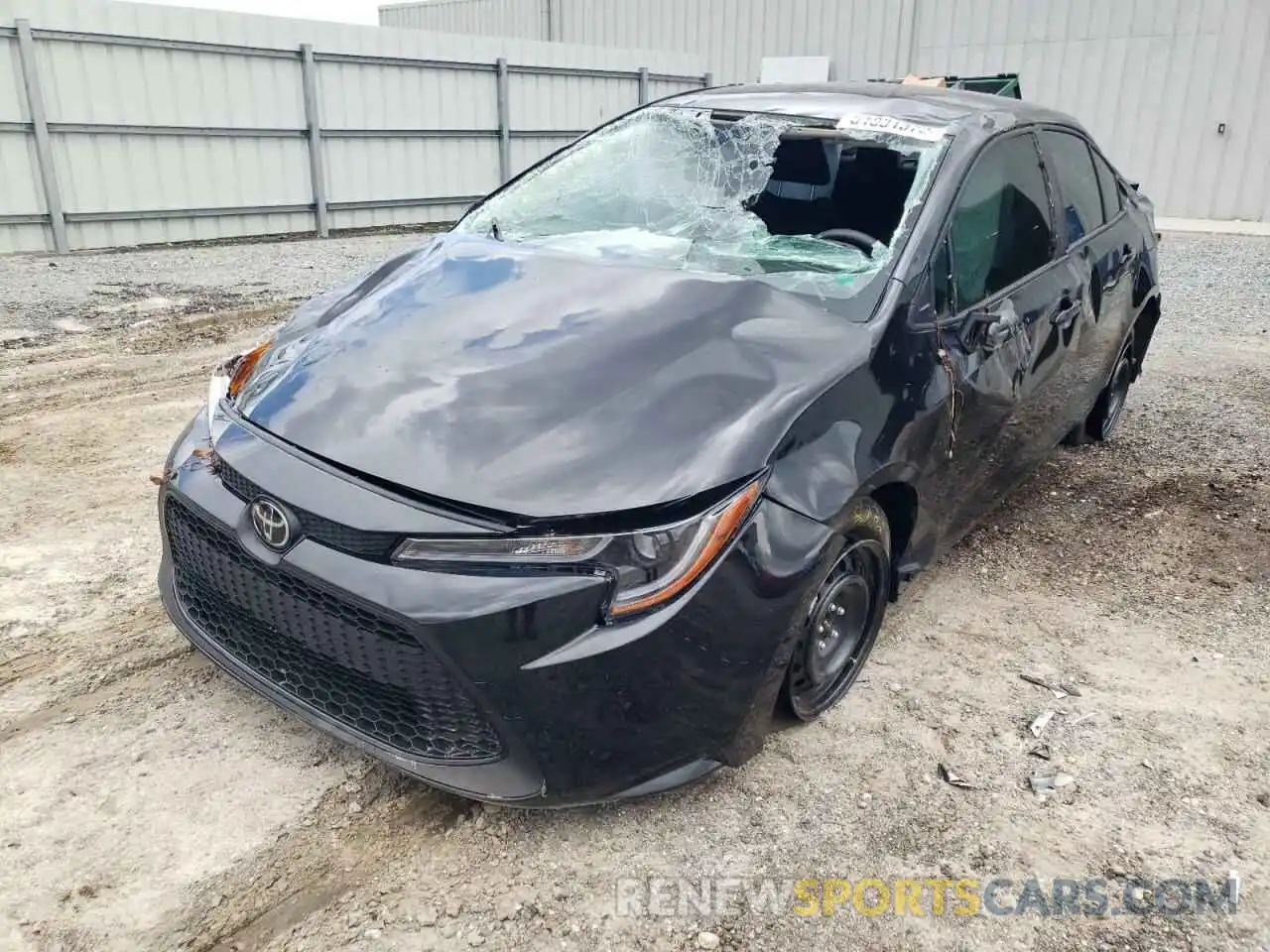 2 Photograph of a damaged car JTDEPMAE7NJ226959 TOYOTA COROLLA 2022