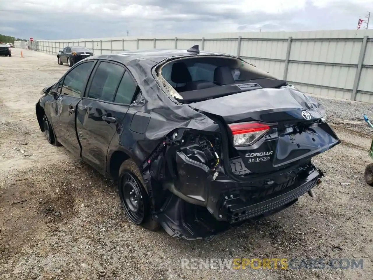 3 Photograph of a damaged car JTDEPMAE7NJ226959 TOYOTA COROLLA 2022