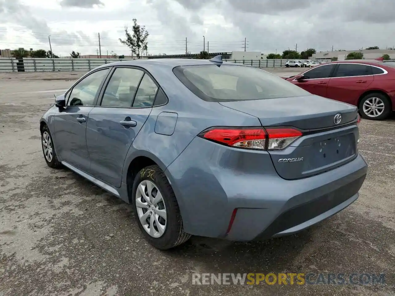 3 Photograph of a damaged car JTDEPMAE8N3003527 TOYOTA COROLLA 2022