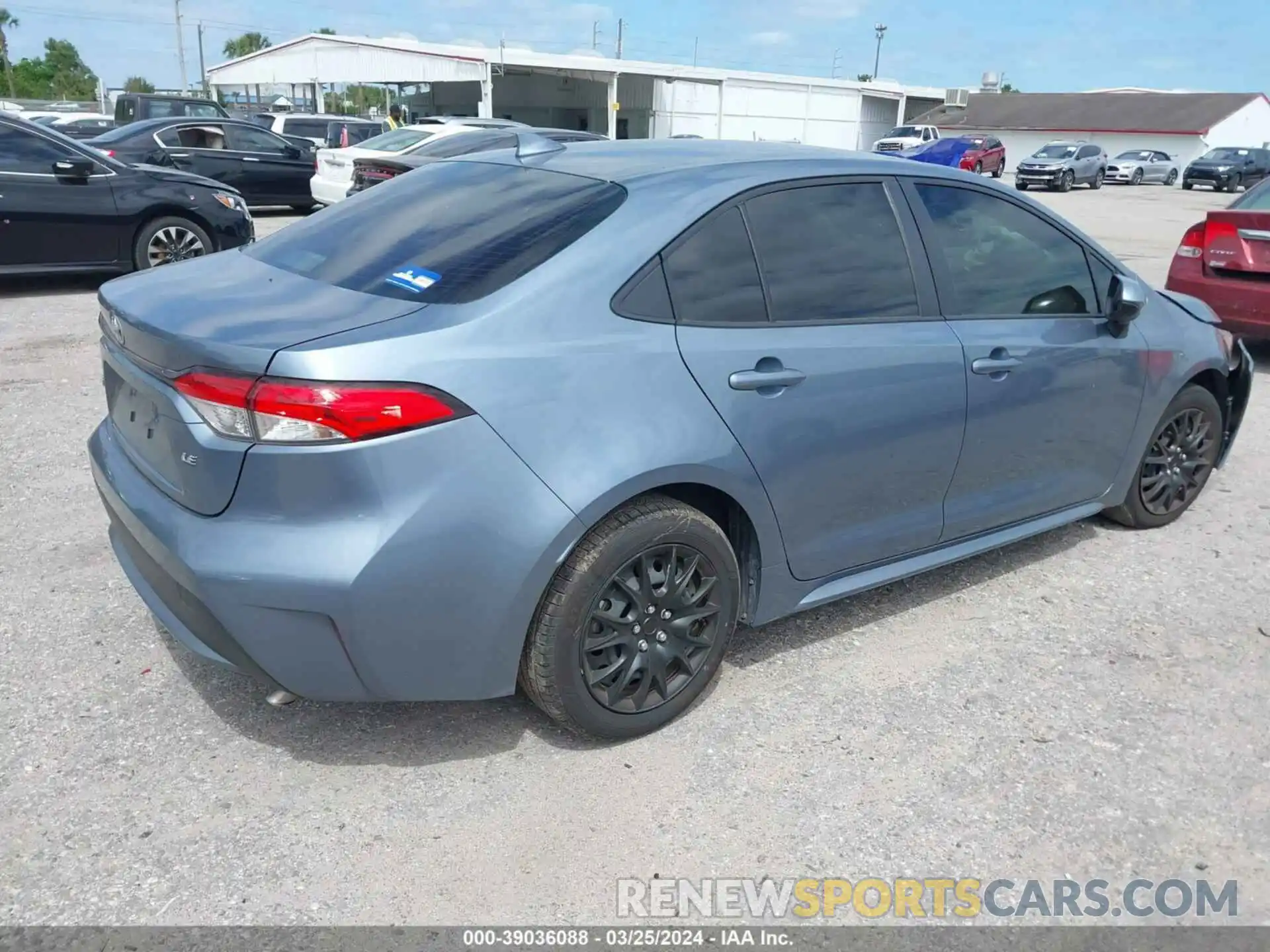 4 Photograph of a damaged car JTDEPMAE8N3008484 TOYOTA COROLLA 2022